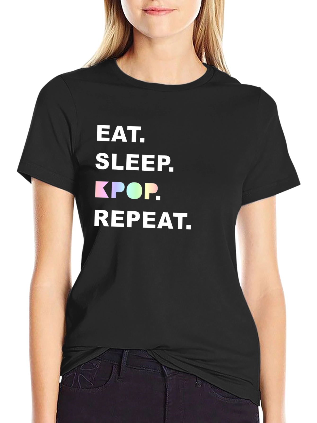 Eat Sleep Kpop Repeat T-Shirt