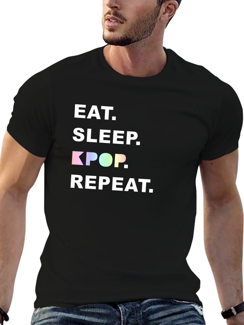 Eat Sleep Kpop Repeat T-Shirt