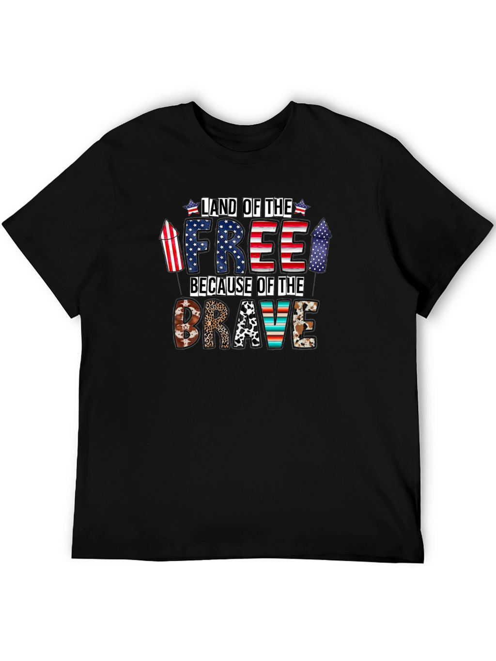 Land of the Free Graphic T-Shirt