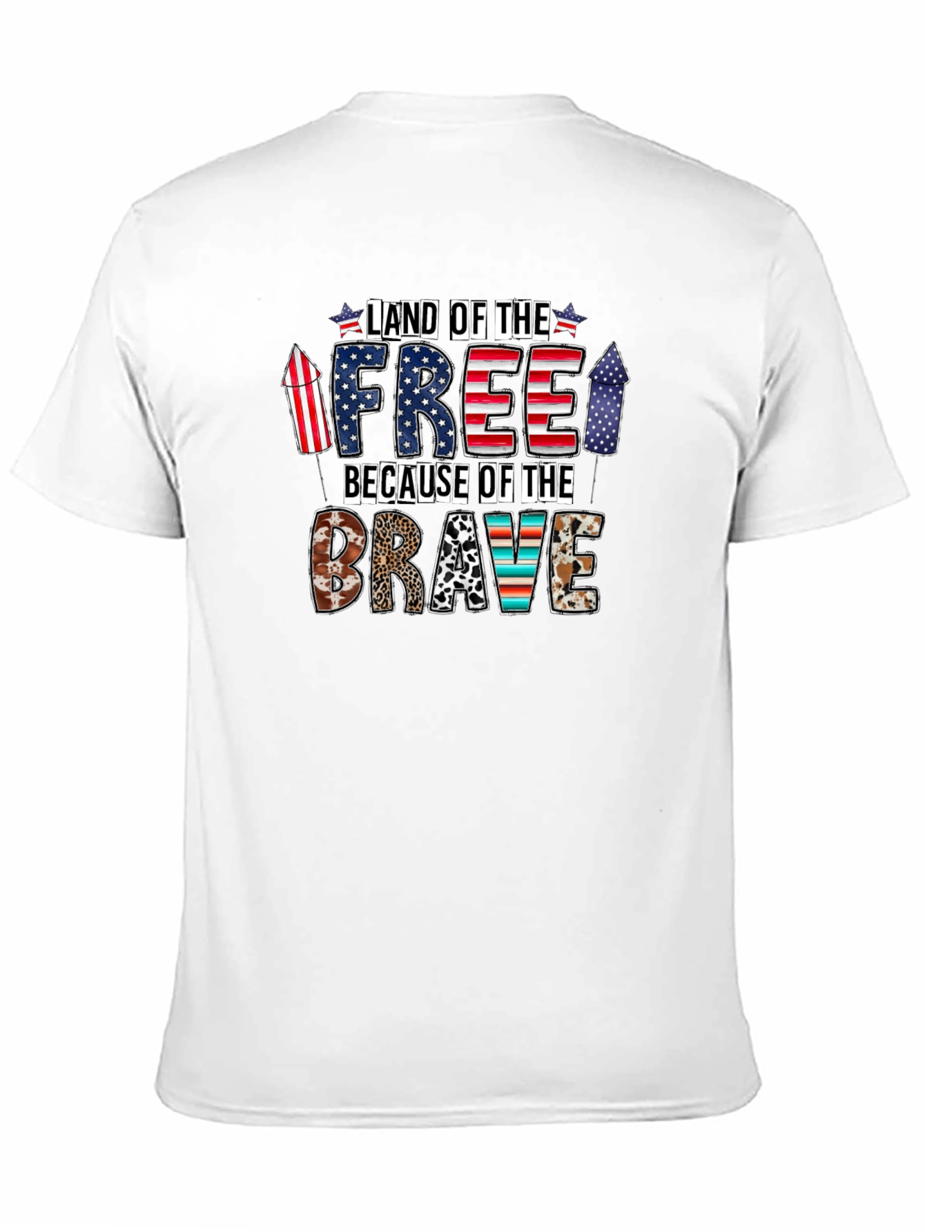 Land of the Free Graphic T-Shirt