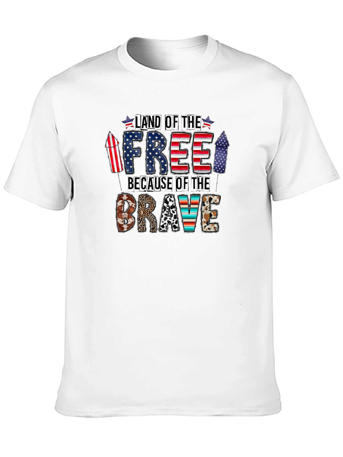 Land of the Free Graphic T-Shirt