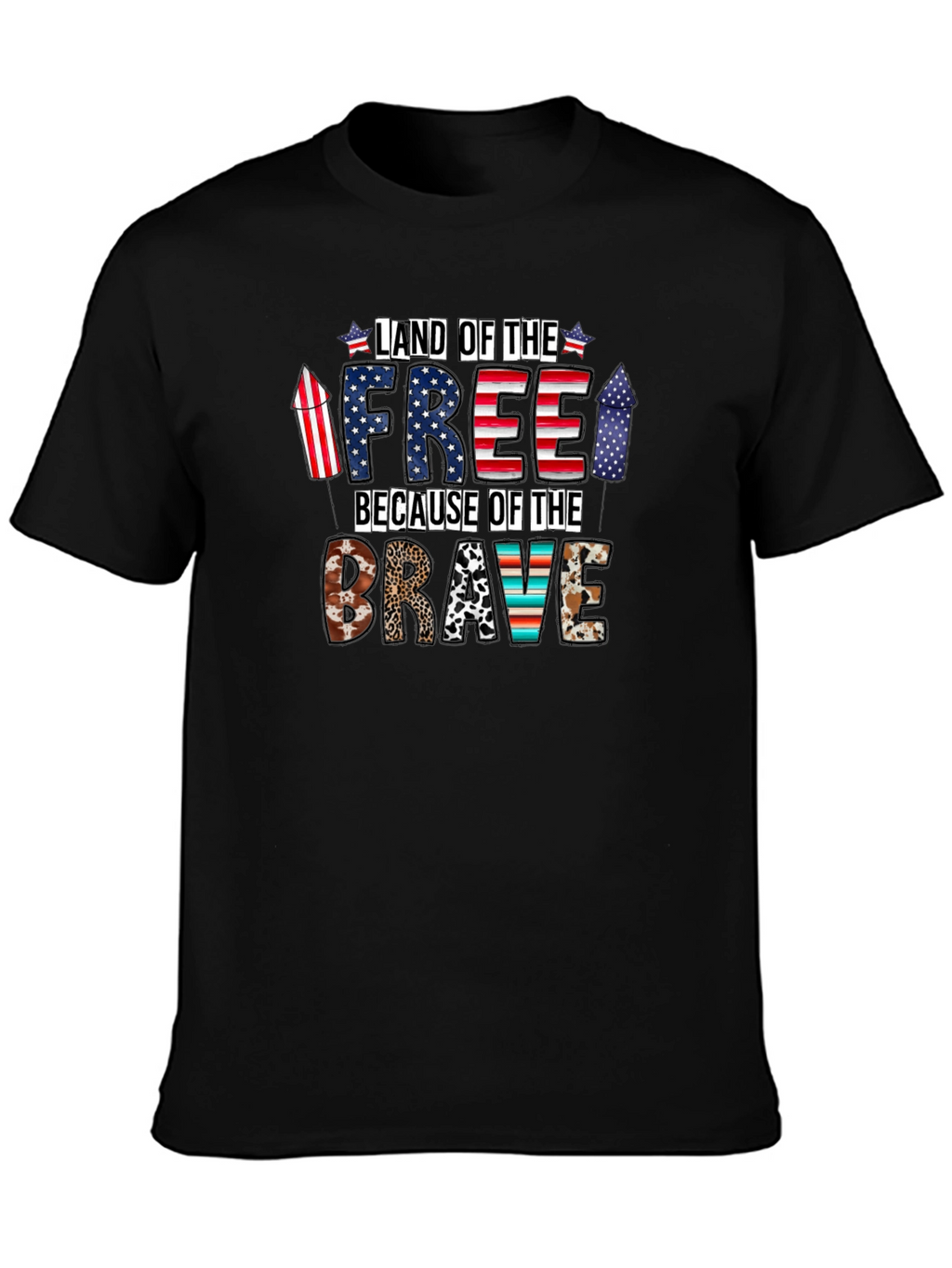 Land of the Free Graphic T-Shirt