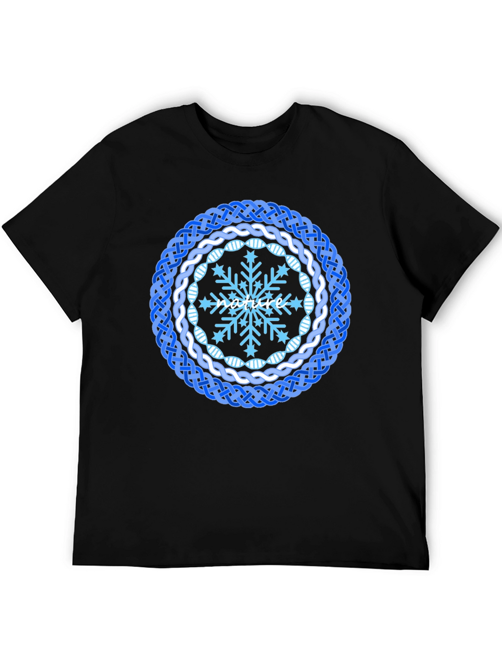 Nature Snowflake Mandala T-Shirt