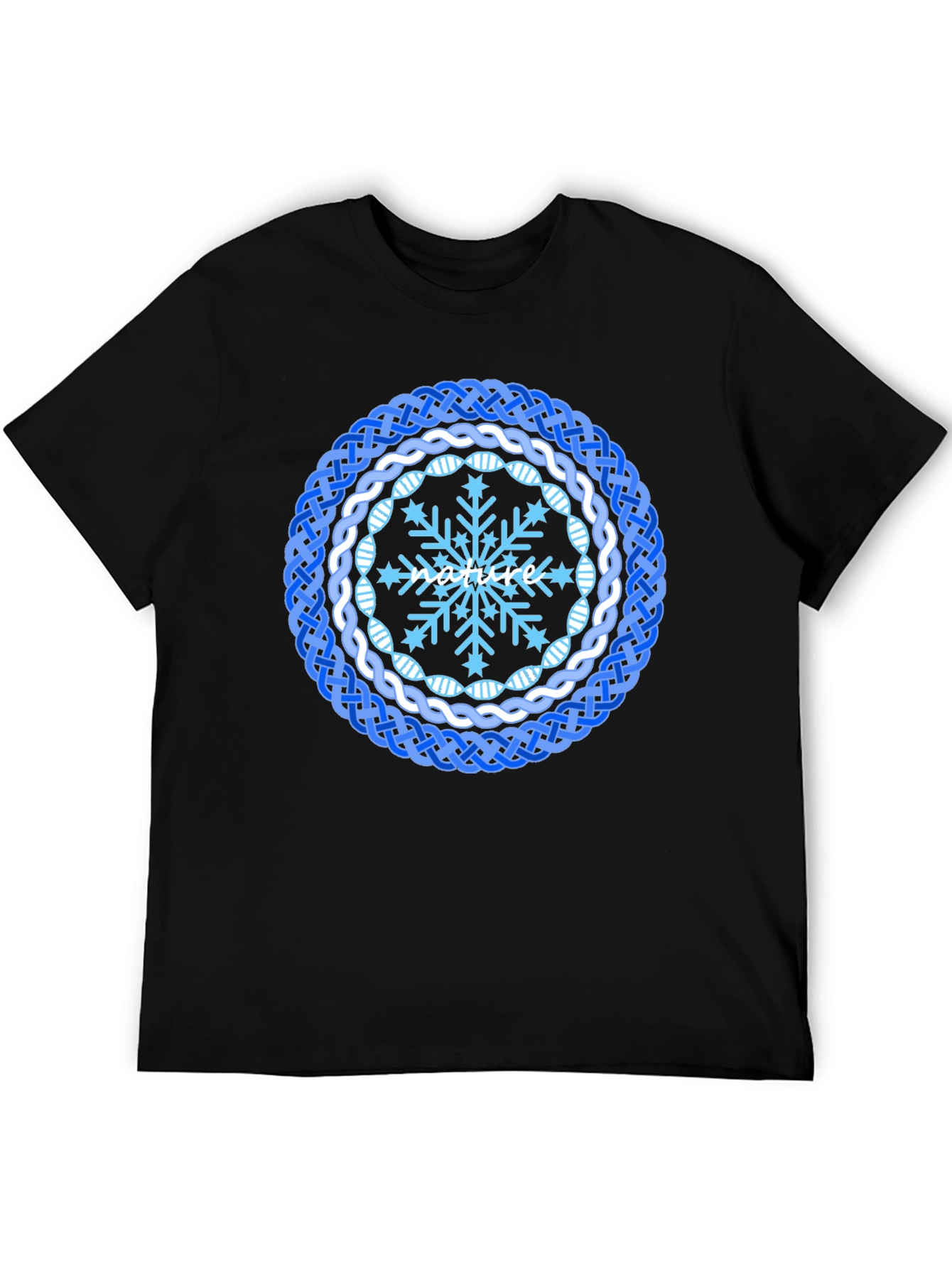 Nature Snowflake Mandala T-Shirt