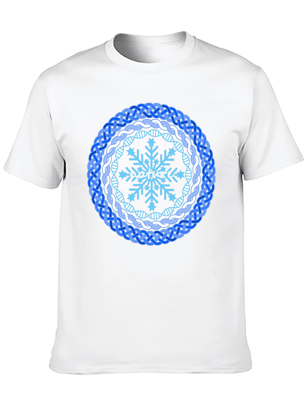 Nature Snowflake Mandala T-Shirt