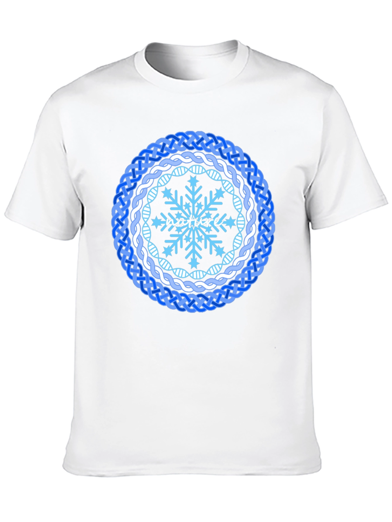 Nature Snowflake Mandala T-Shirt