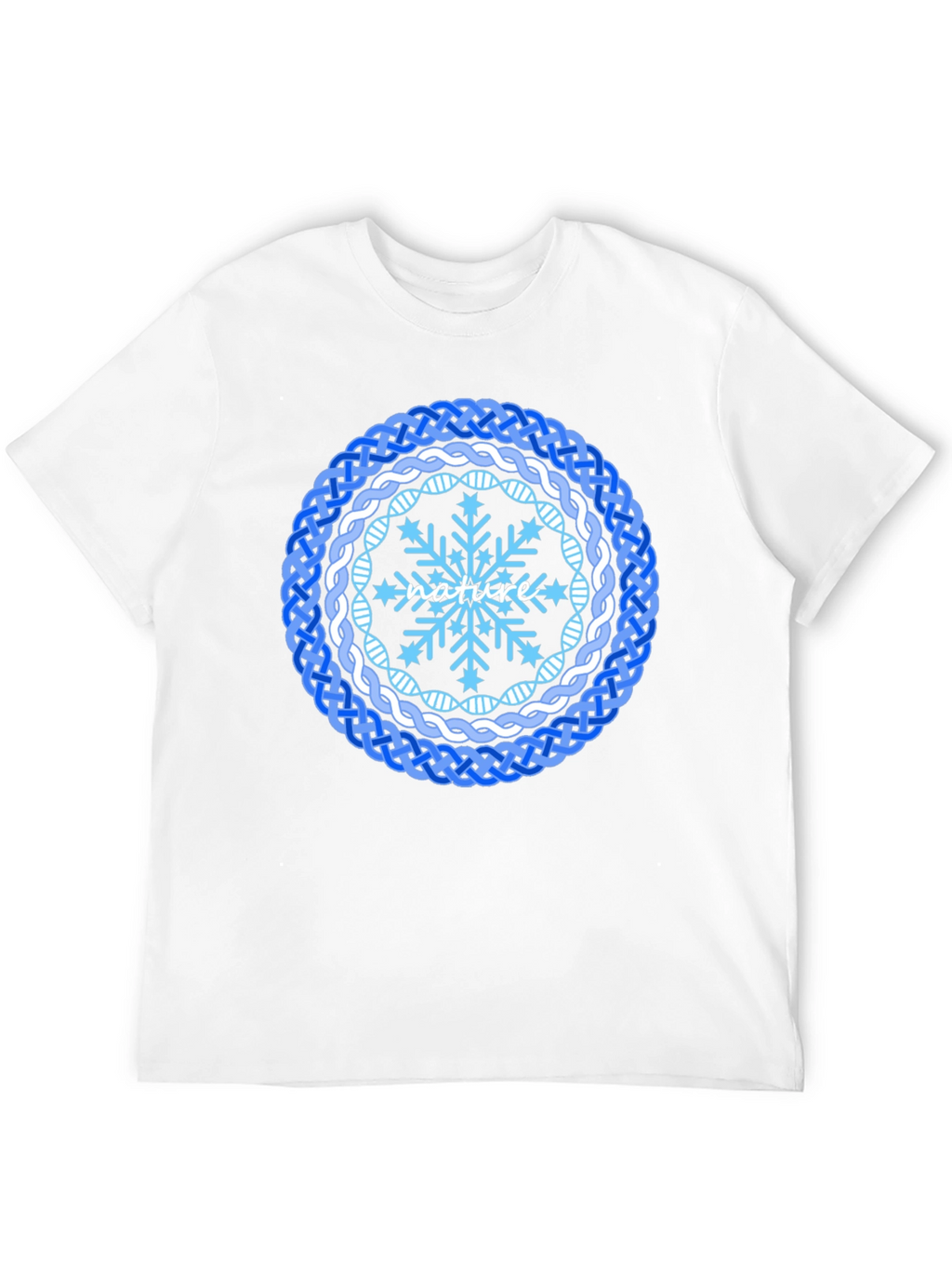 Nature Snowflake Mandala T-Shirt
