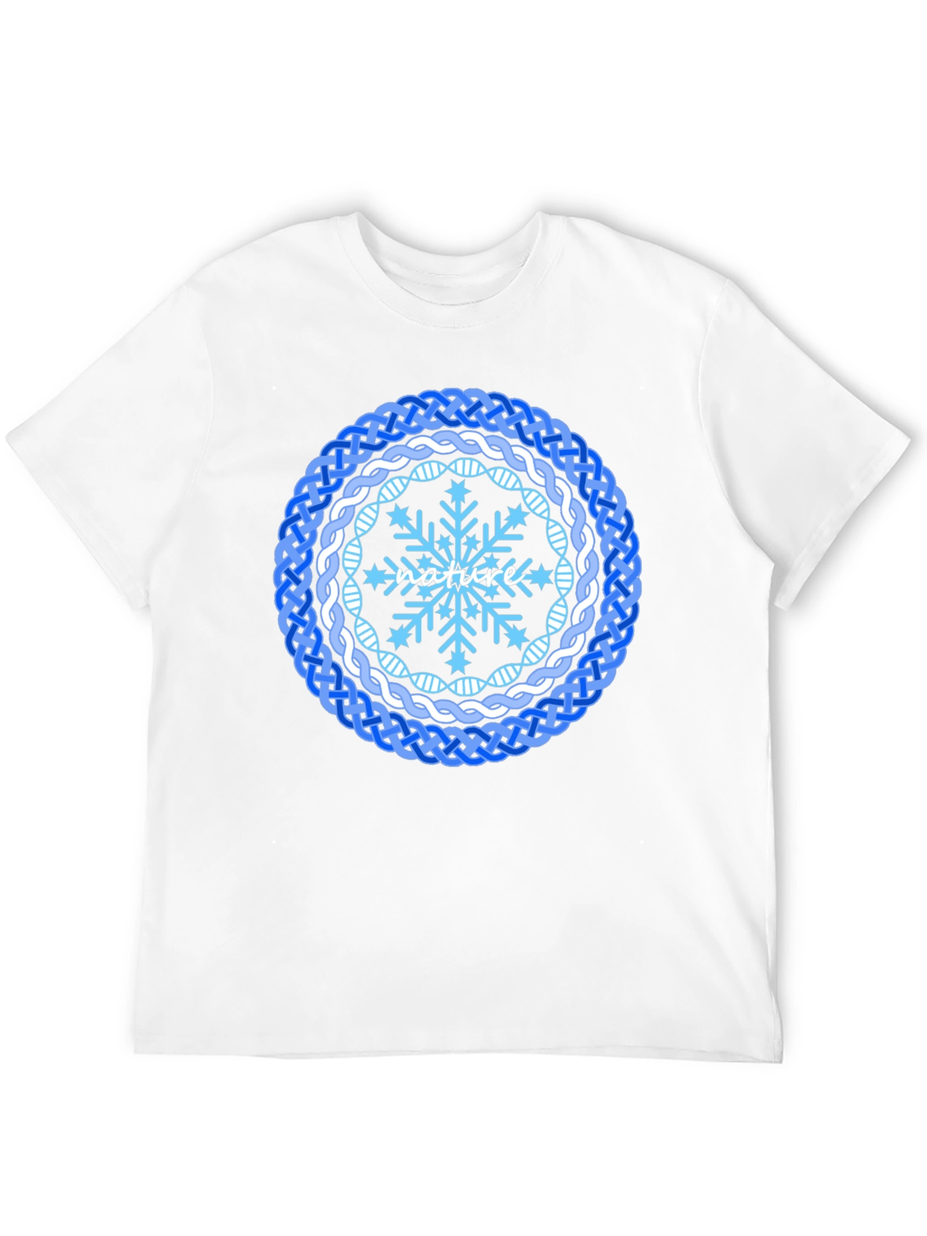 Nature Snowflake Mandala T-Shirt