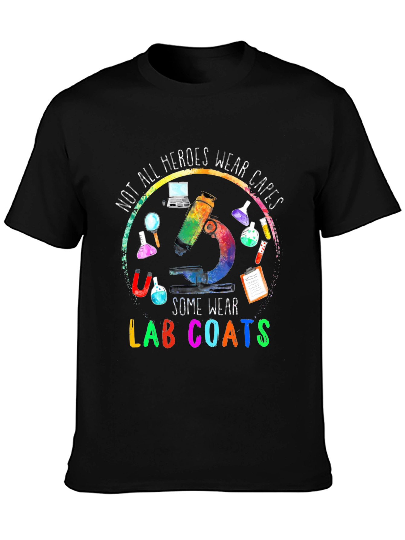 Lab Heroes T-Shirt - Science & Research Gift