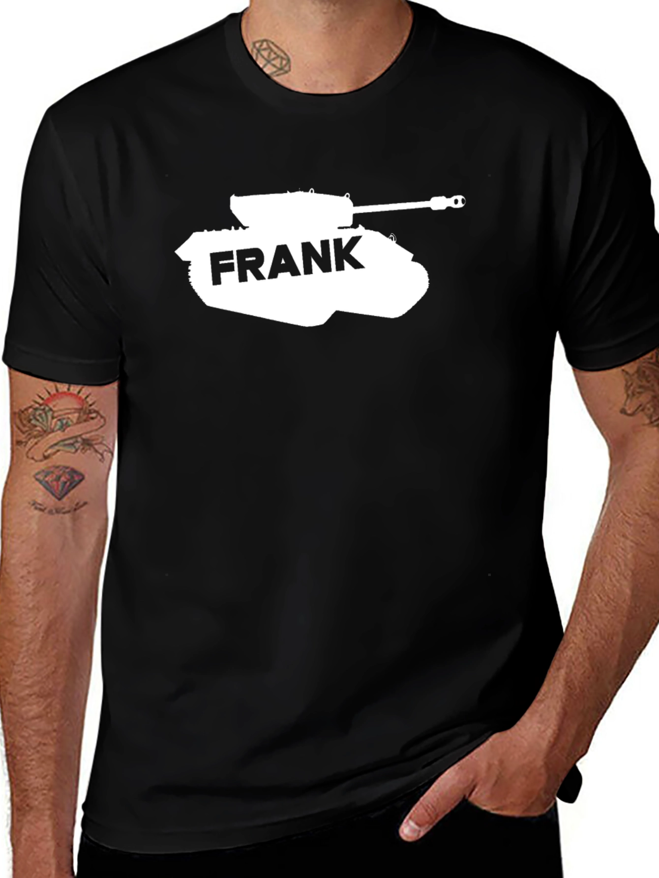 Frank Tank T-Shirt - Cool Military Design