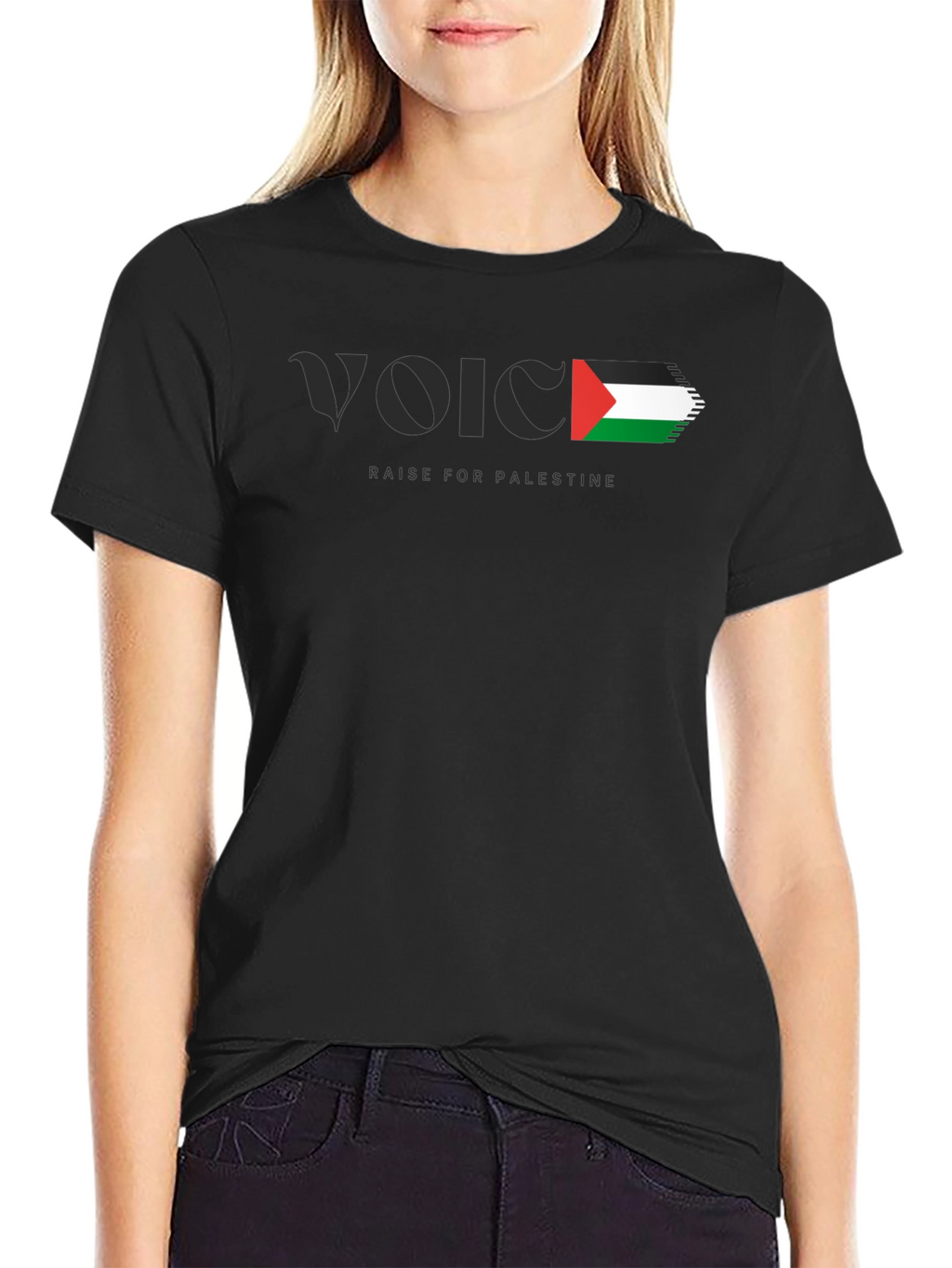 Voice Raise For Palestine T-Shirt