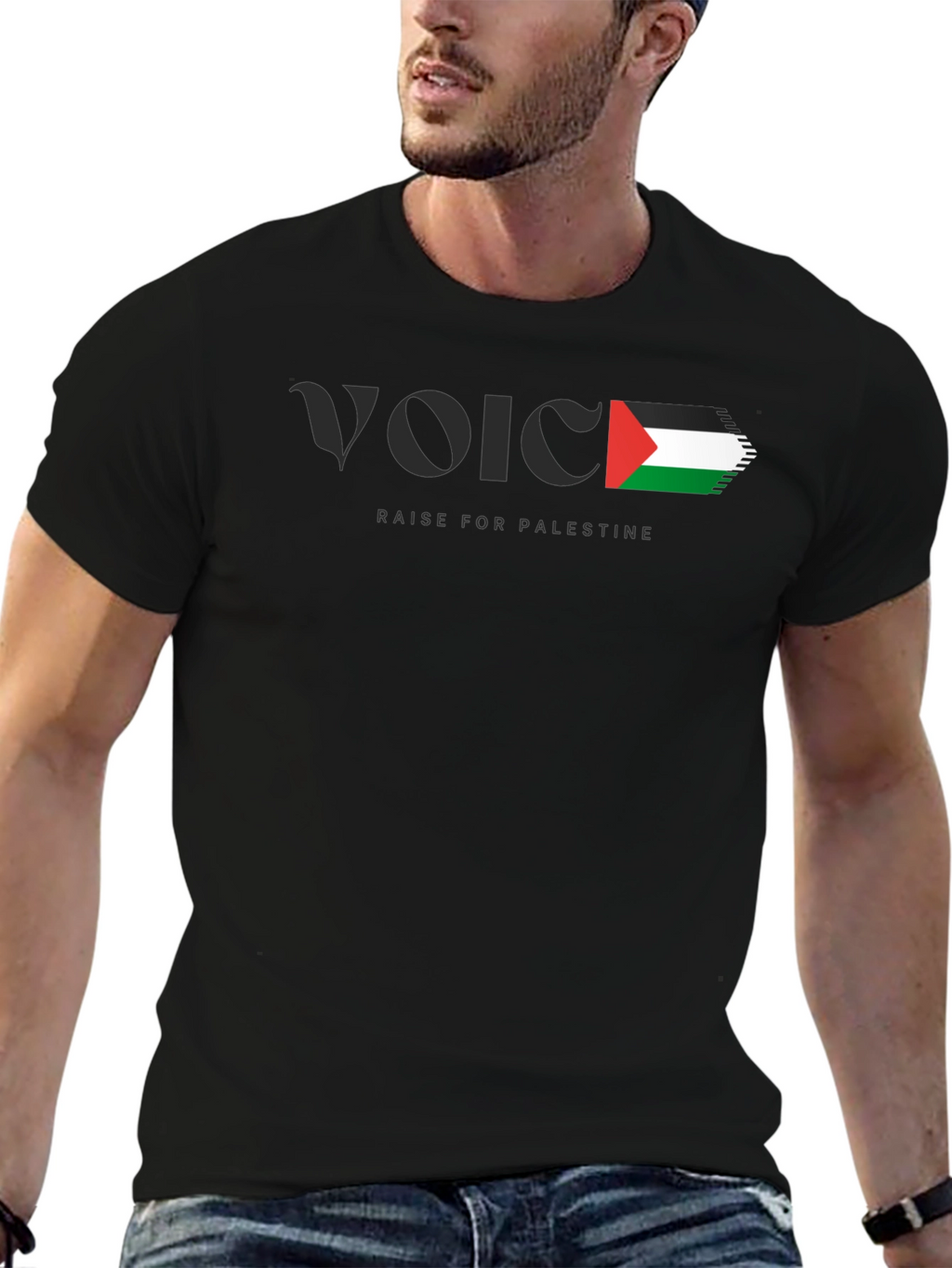 Voice Raise For Palestine T-Shirt