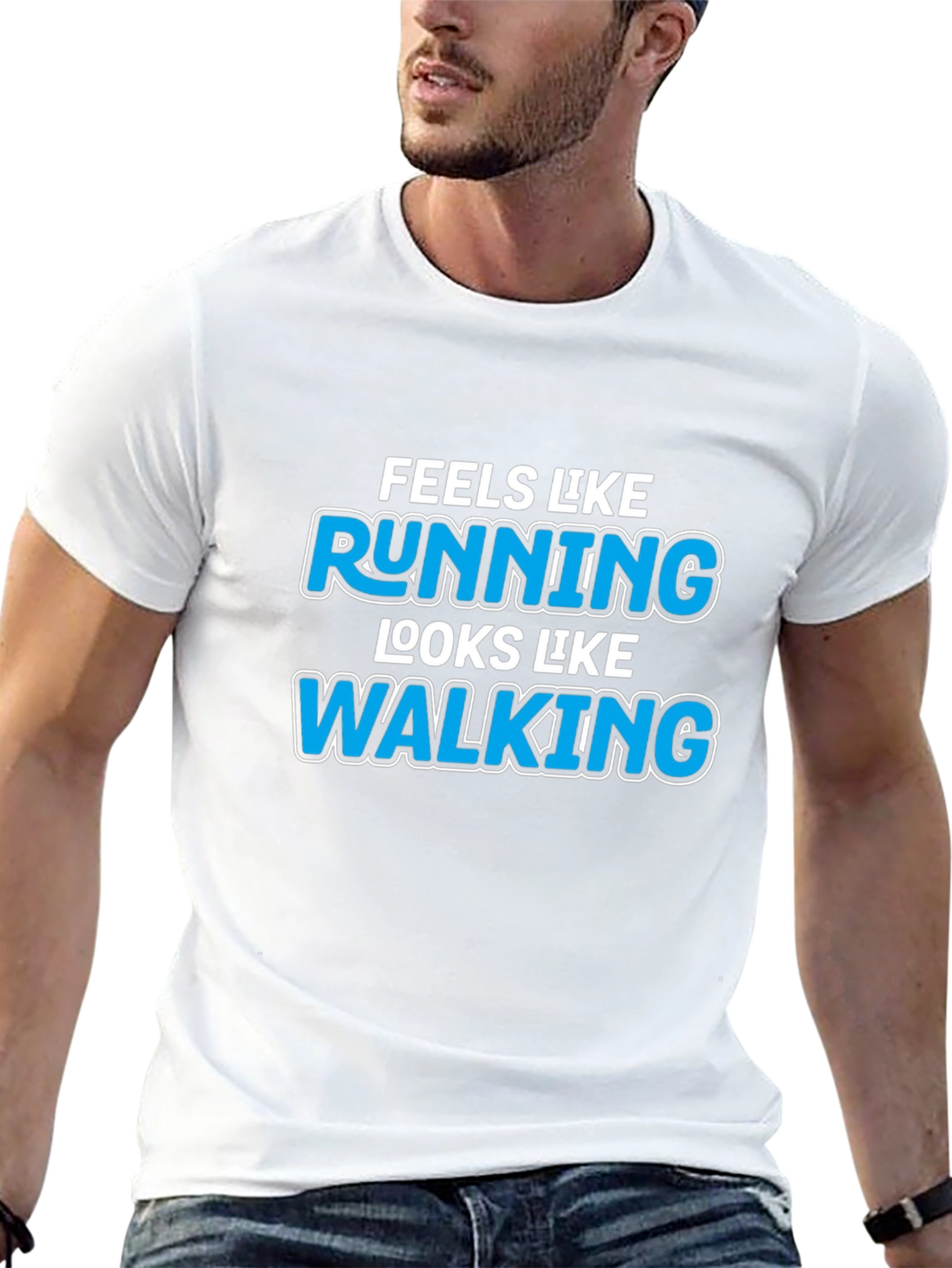 Funny Running/Walking Graphic Tee