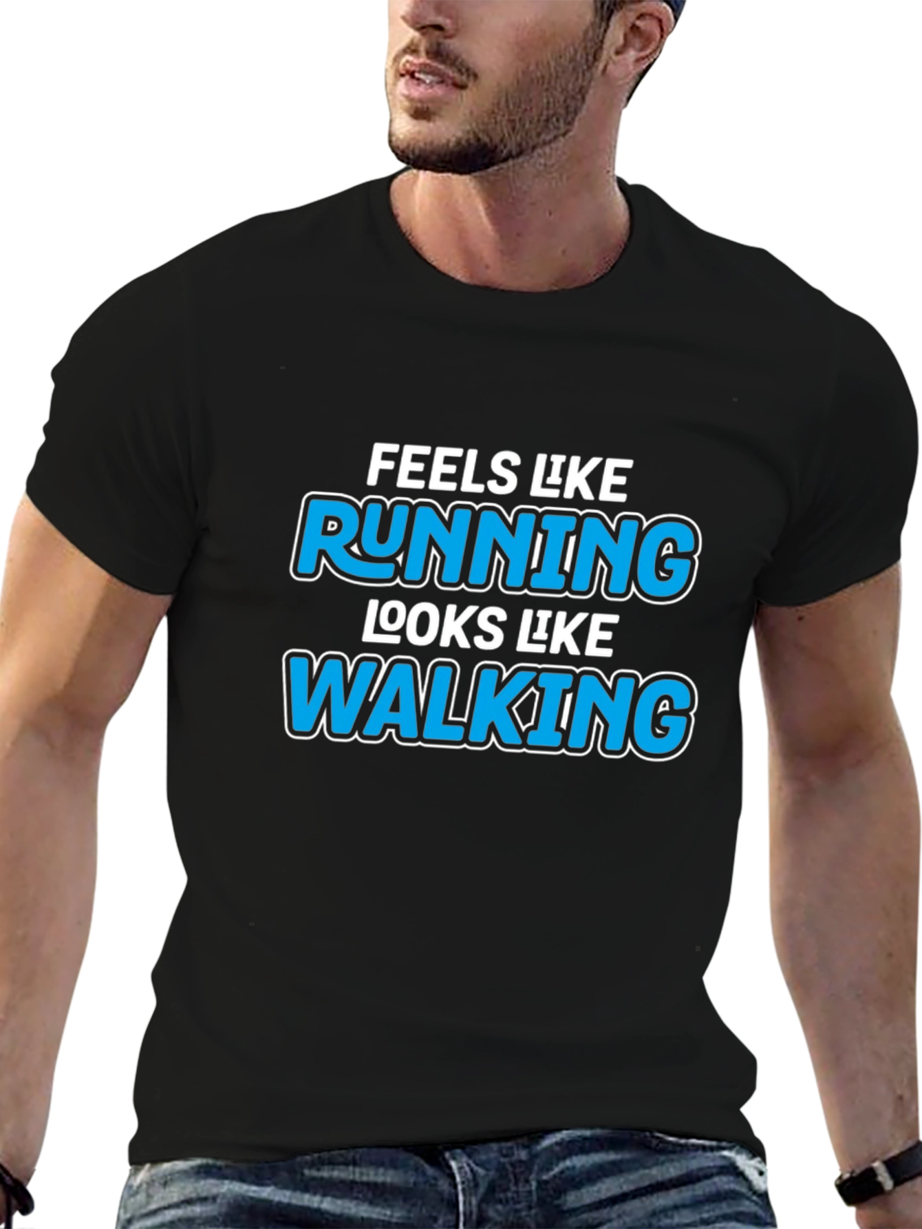 Funny Running/Walking Graphic Tee