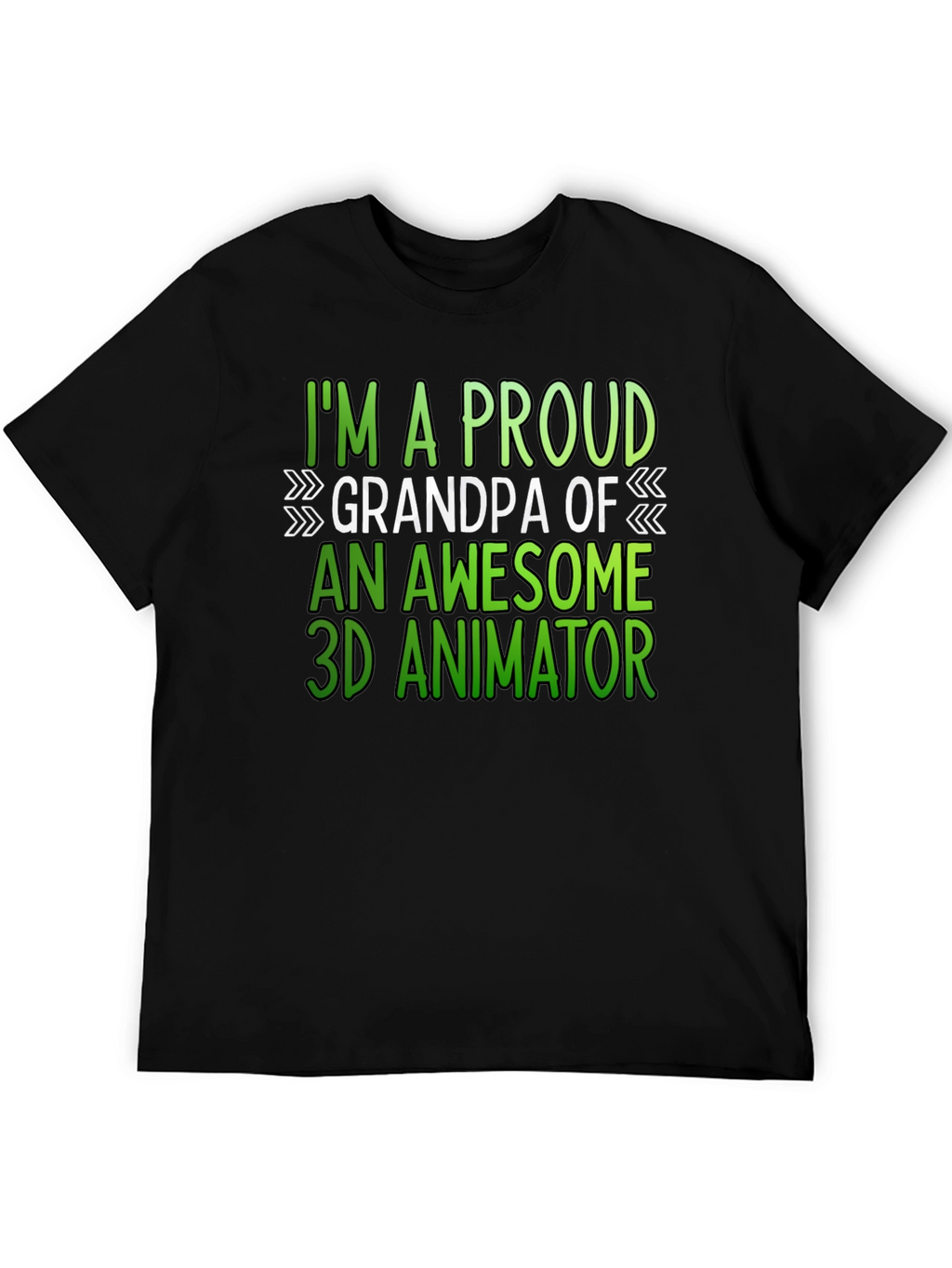 Proud Grandpa 3D Animator T-Shirt
