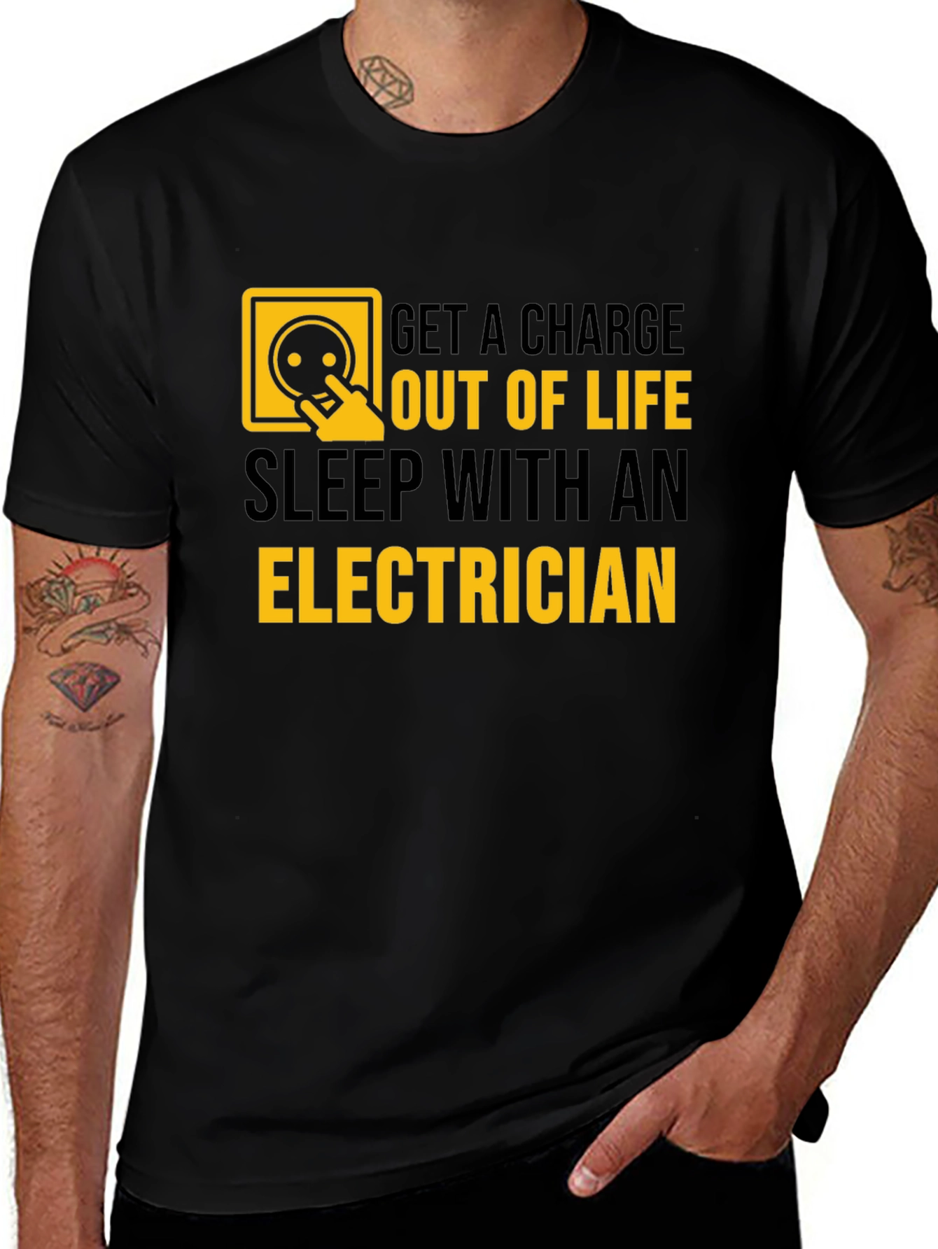 Electrician Humor T-Shirt: Get a Charge Out of Life!