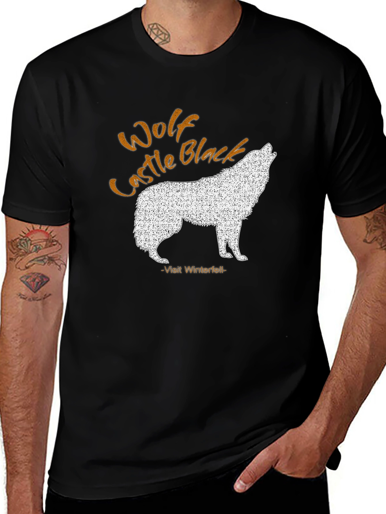 Wolf Castle Black Visit Winterfell T-Shirt