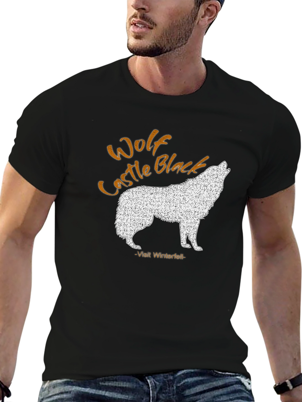 Wolf Castle Black Visit Winterfell T-Shirt