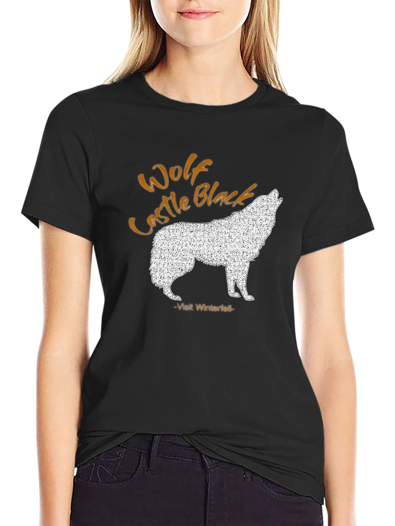 Wolf Castle Black Visit Winterfell T-Shirt