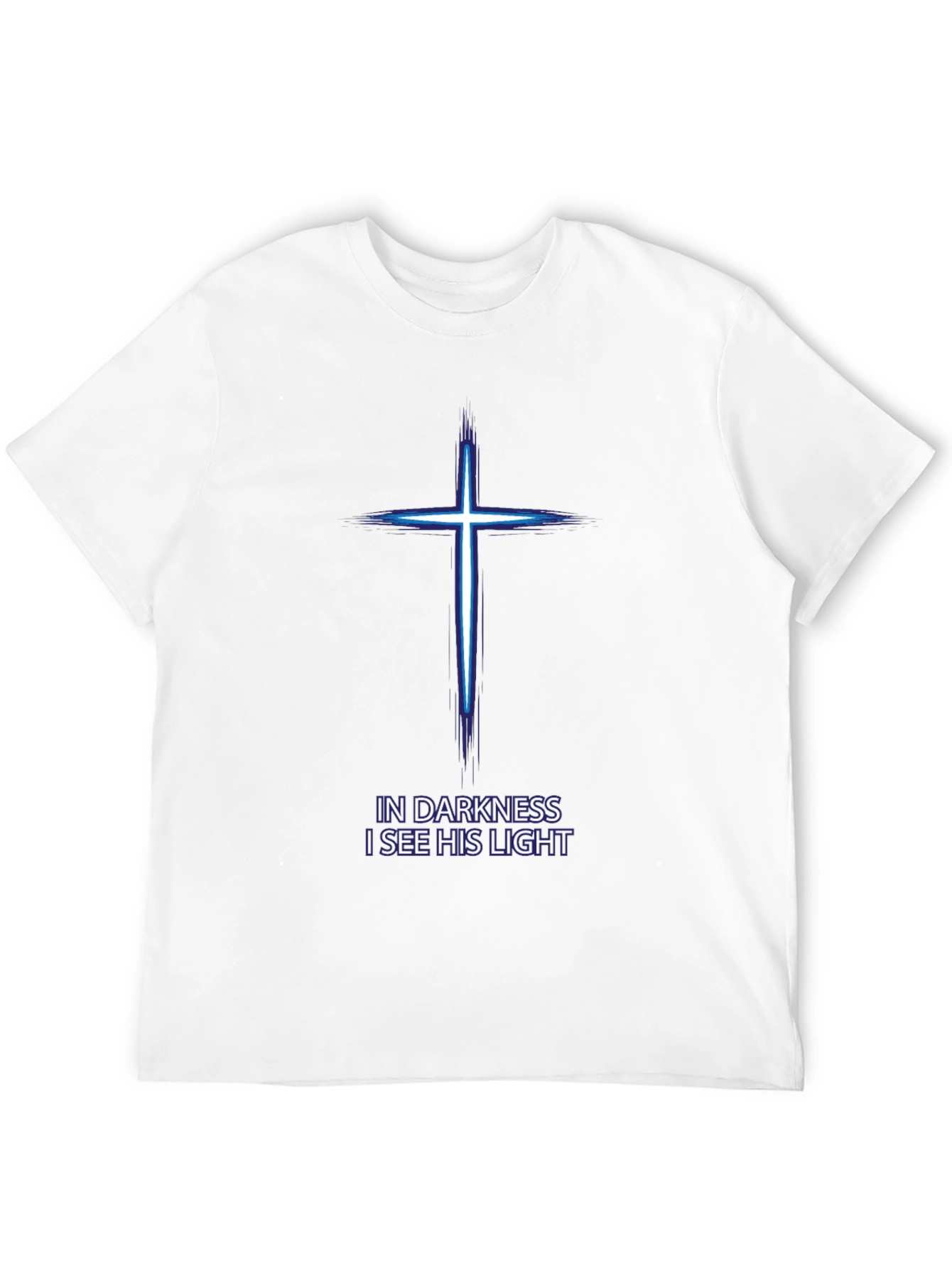 In Darkness His Light Christian T-Shirt