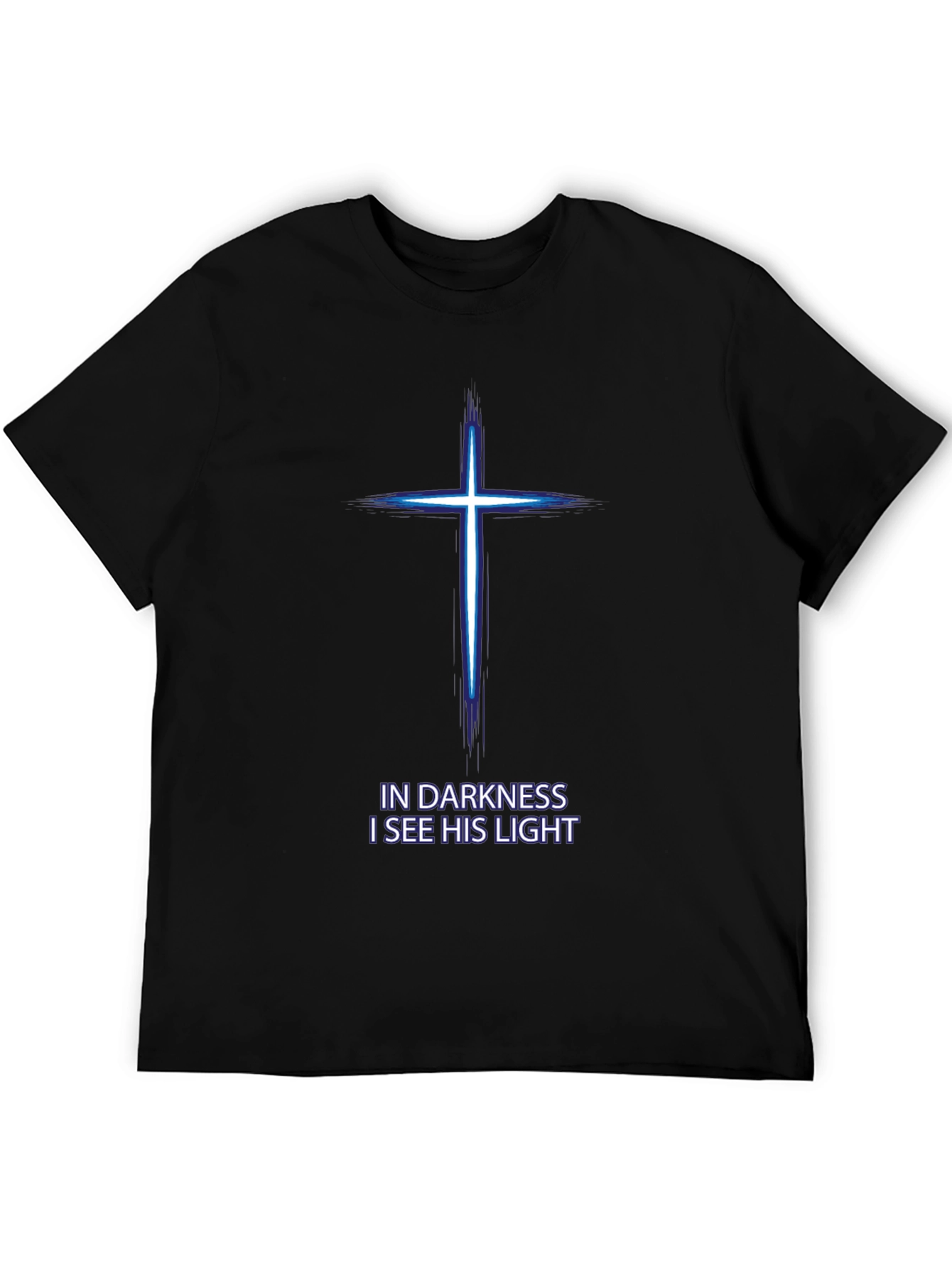 In Darkness His Light Christian T-Shirt