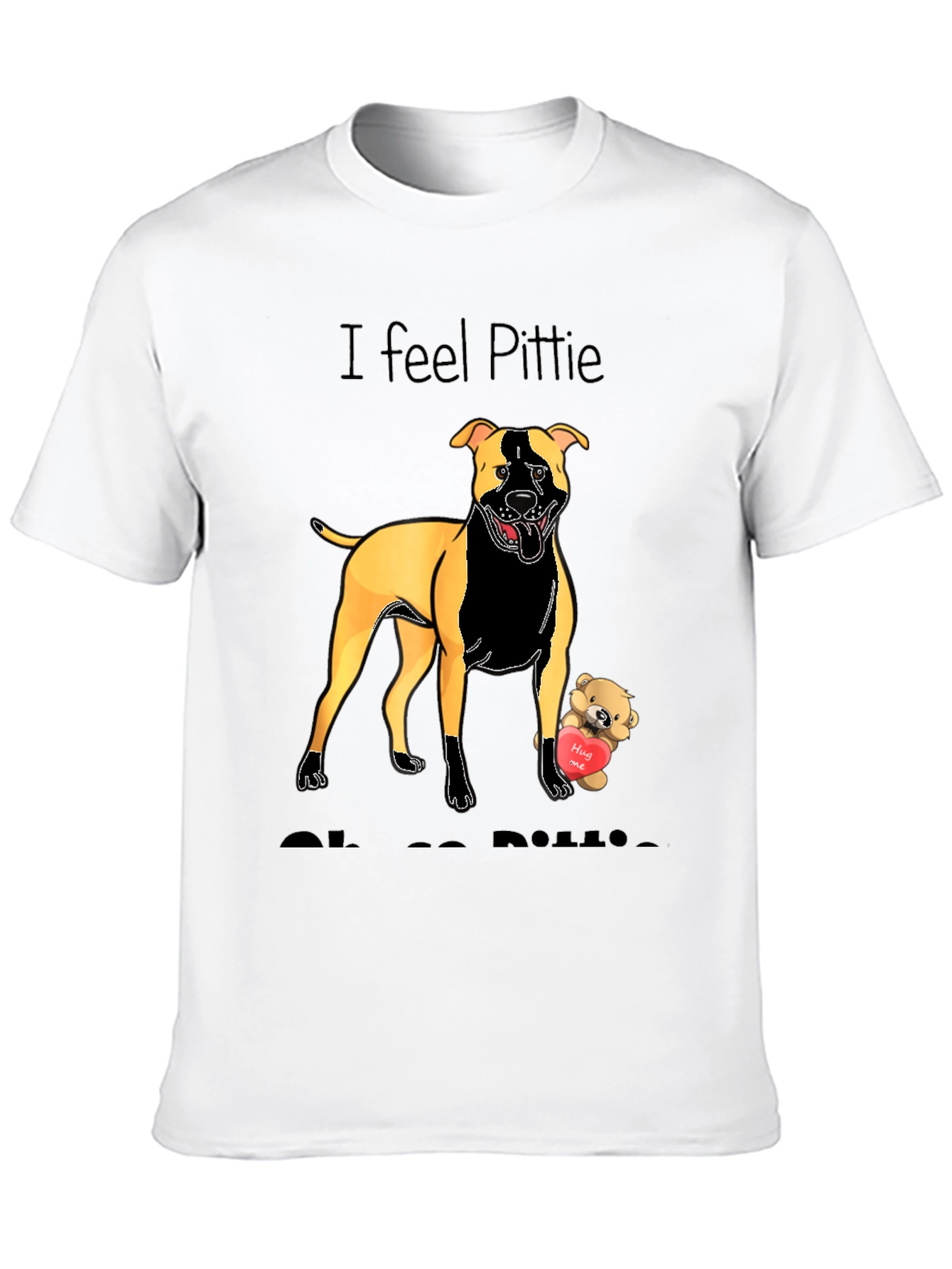 I Feel Pittie Love Pitbull T-Shirt