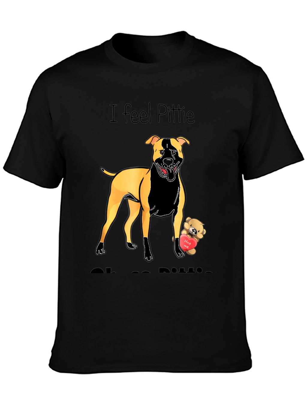 I Feel Pittie Love Pitbull T-Shirt