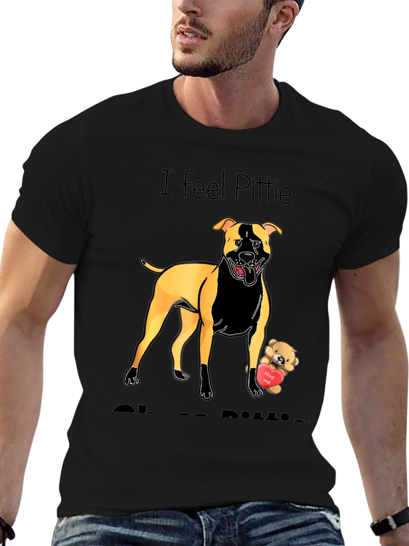I Feel Pittie Love Pitbull T-Shirt