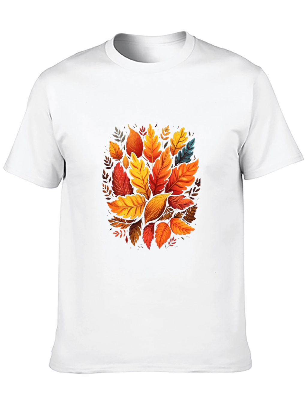 Autumn Leaves Graphic Tee - Stylish Fall Fashion