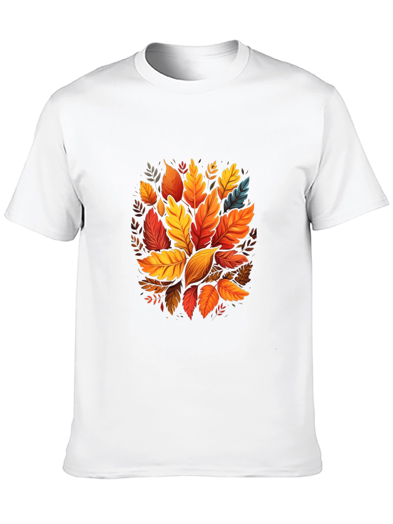 Autumn Leaves Graphic Tee - Stylish Fall Fashion