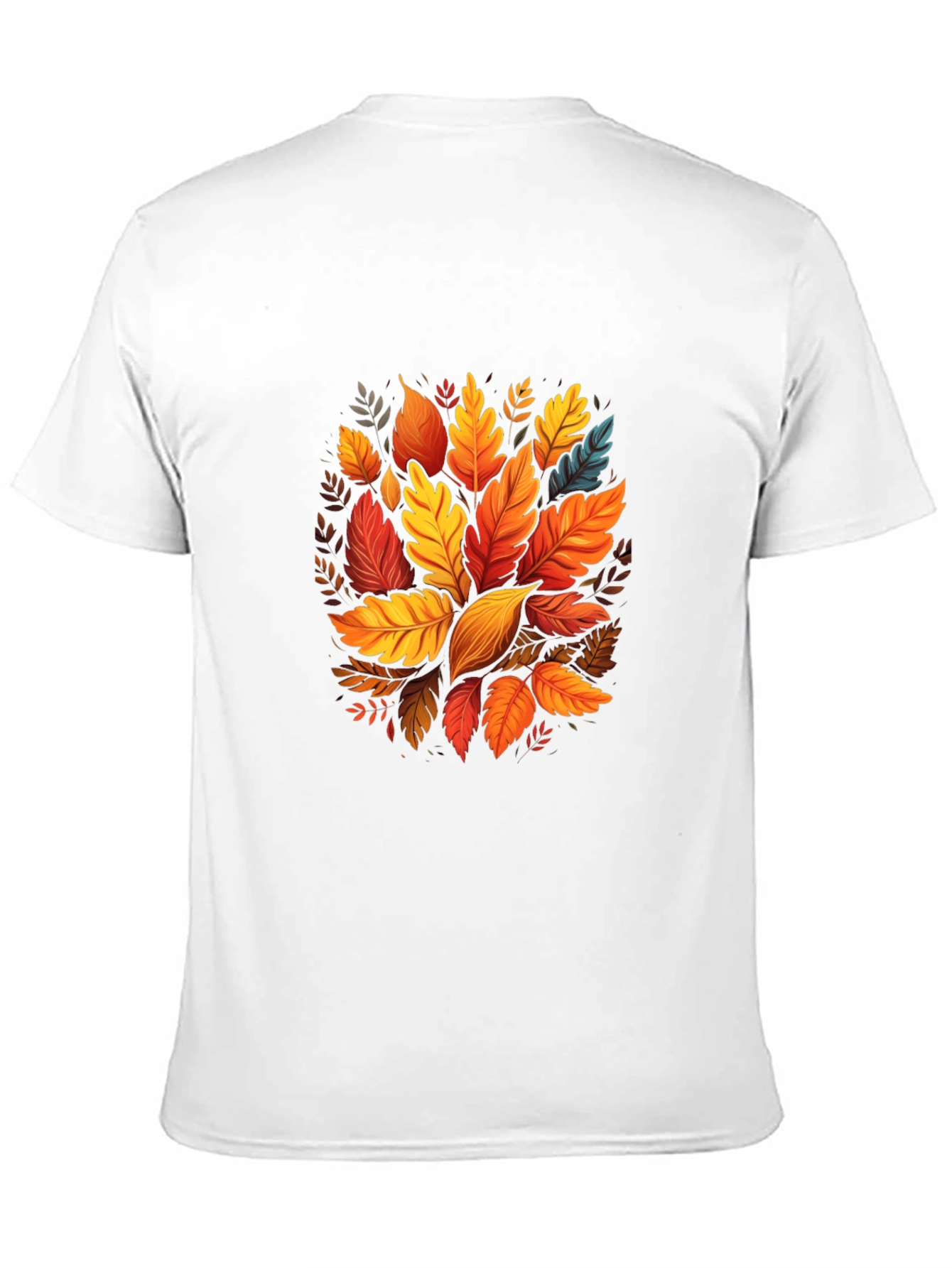 Autumn Leaves Graphic Tee - Stylish Fall Fashion