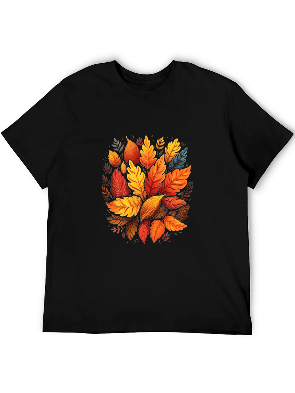 Autumn Leaves Graphic Tee - Stylish Fall Fashion