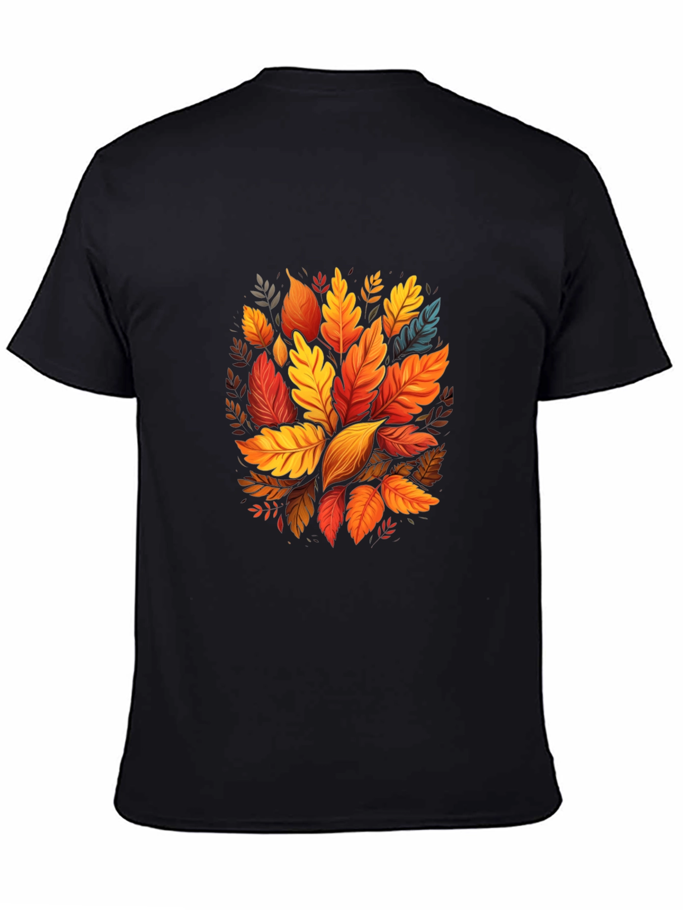 Autumn Leaves Graphic Tee - Stylish Fall Fashion