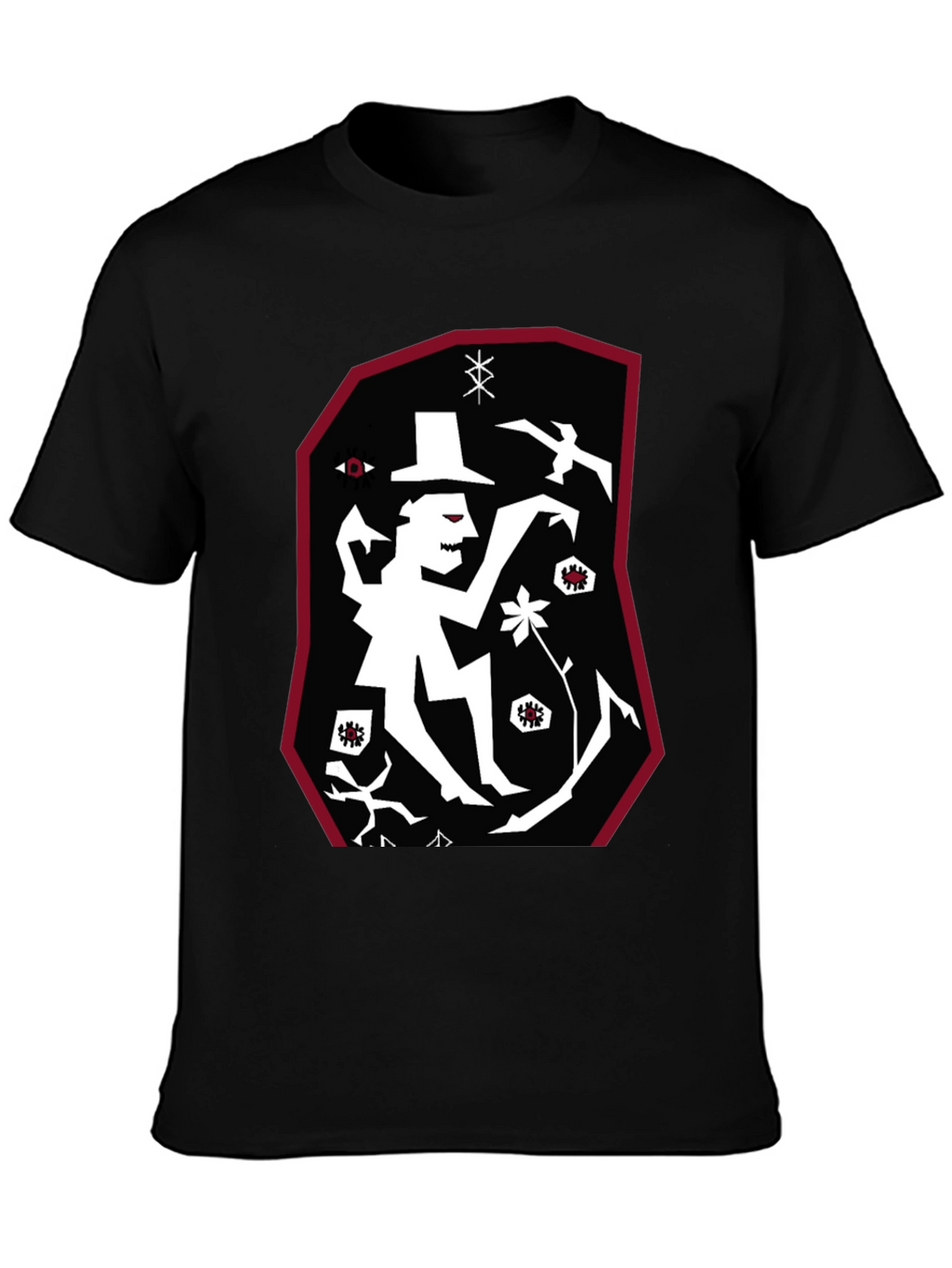 Unique Graphic Print T-Shirt - Eye-Catching Design