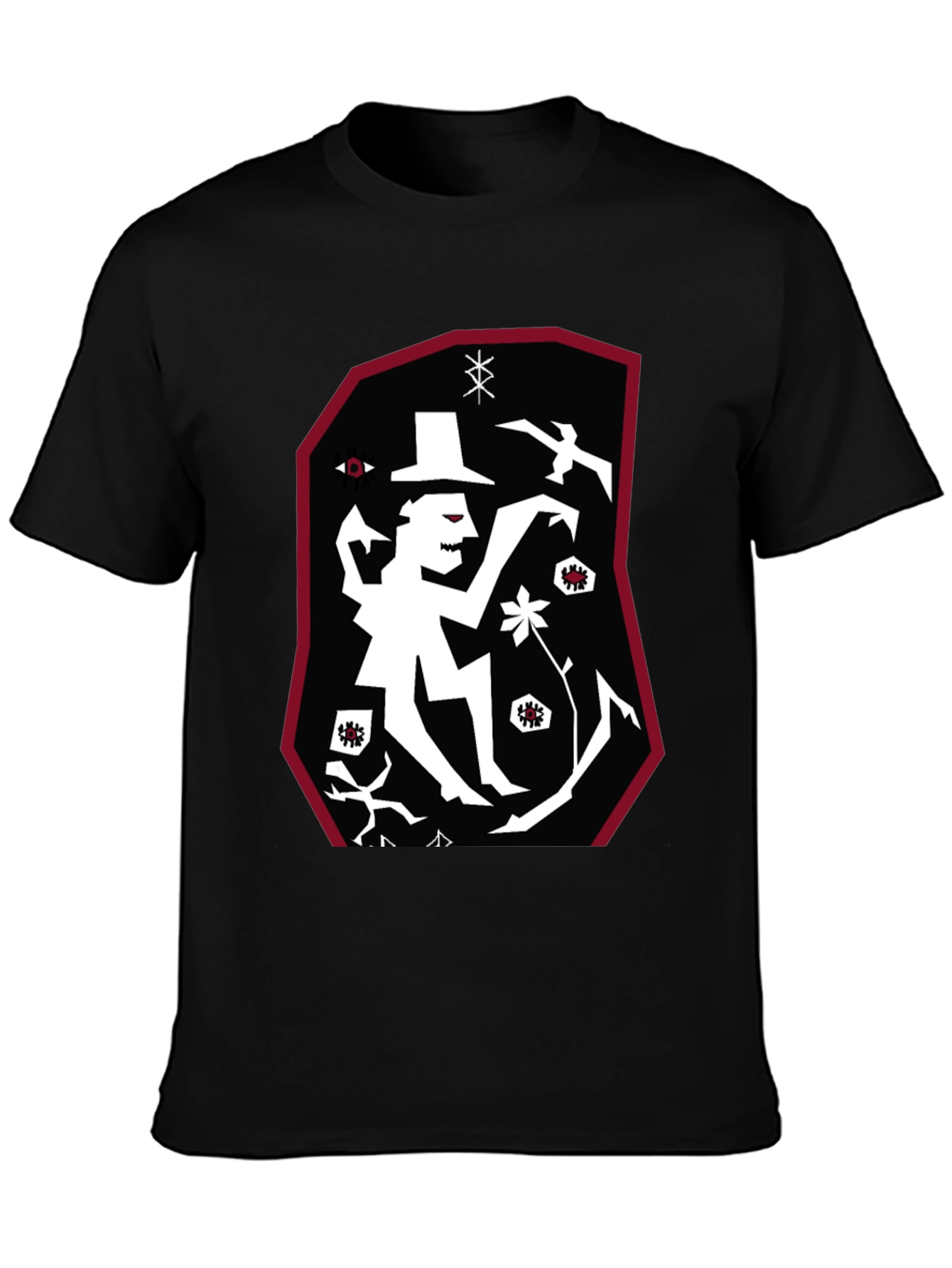 Unique Graphic Print T-Shirt - Eye-Catching Design