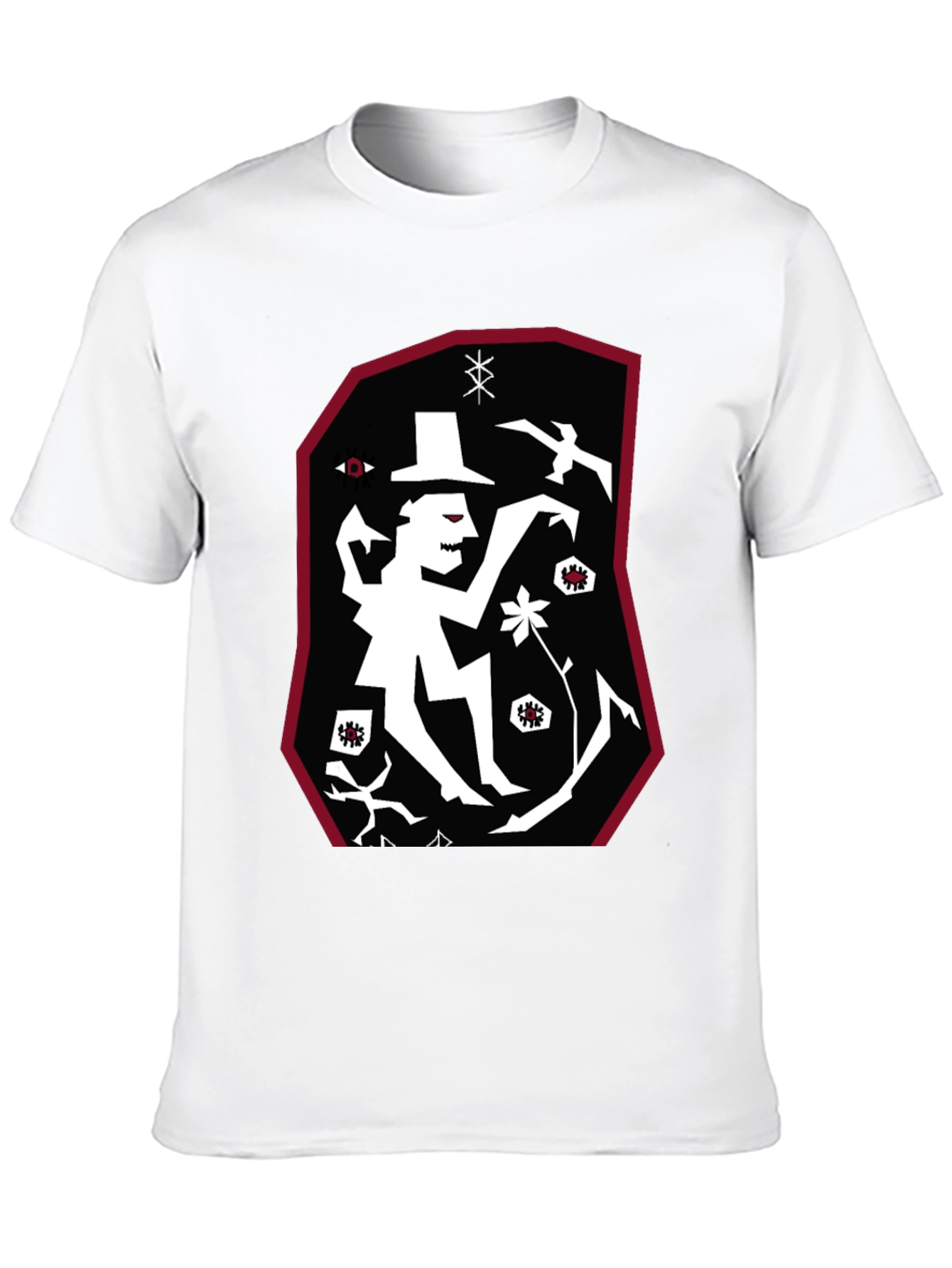 Unique Graphic Print T-Shirt - Eye-Catching Design