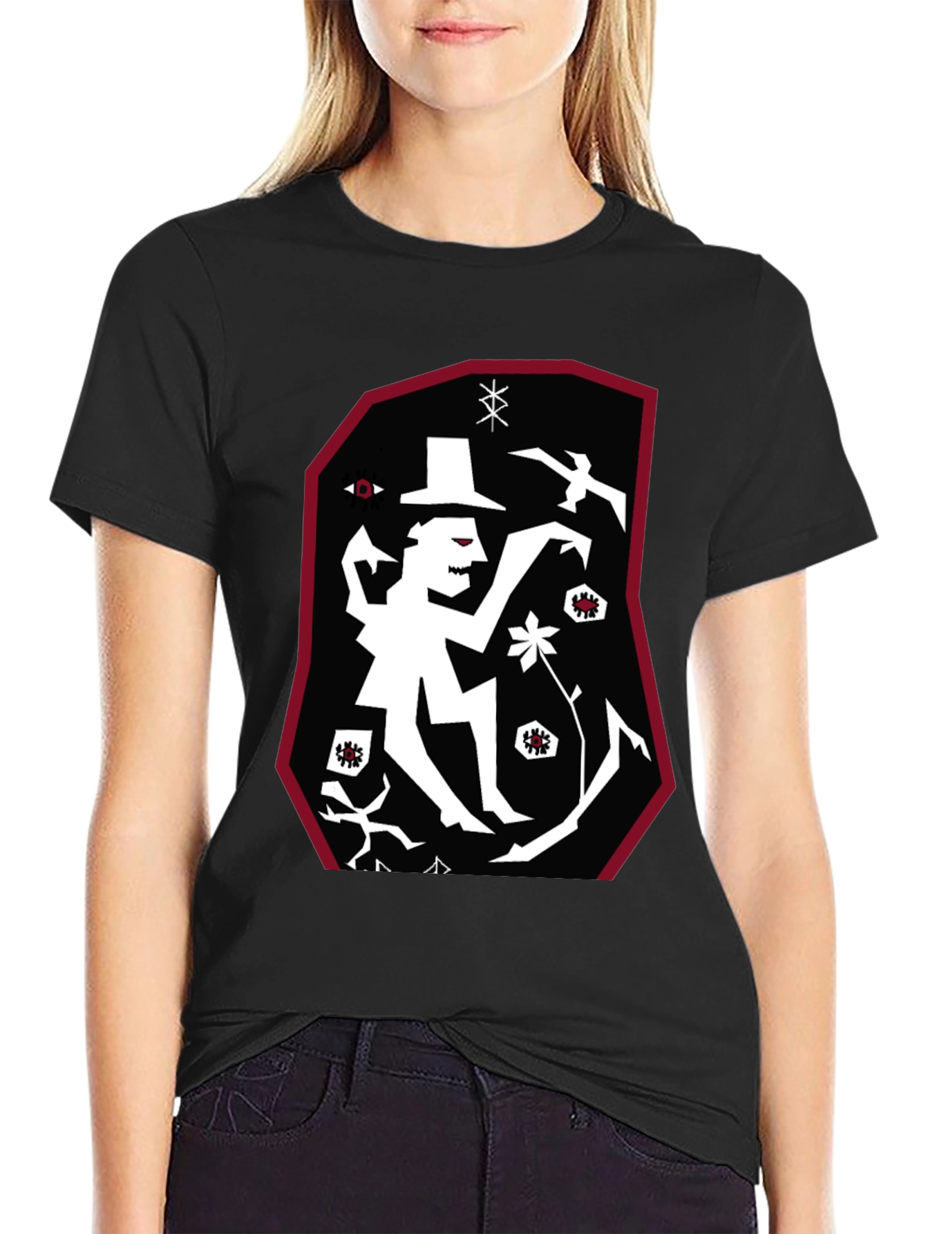 Unique Graphic Print T-Shirt - Eye-Catching Design