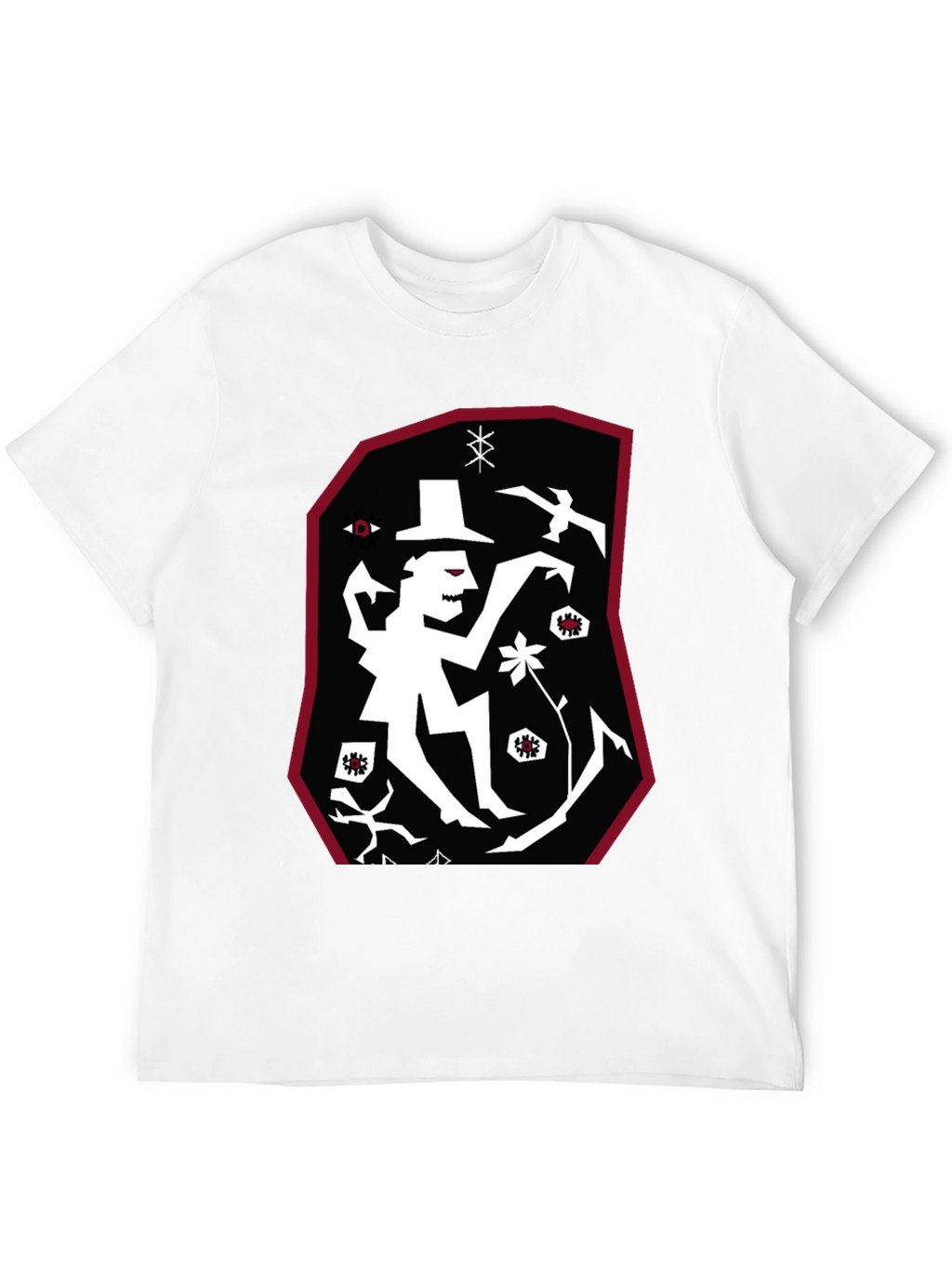 Unique Graphic Print T-Shirt - Eye-Catching Design