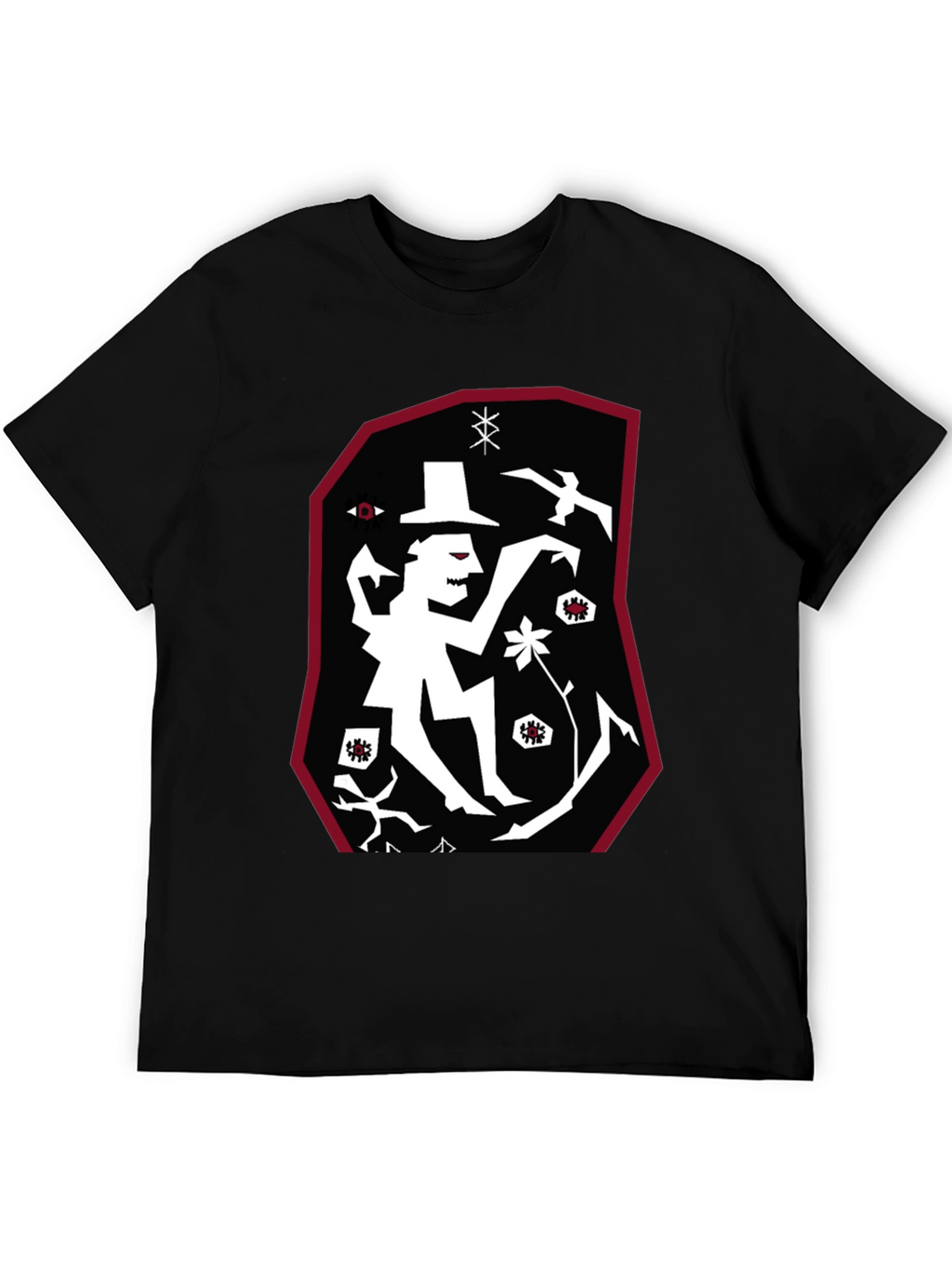 Unique Graphic Print T-Shirt - Eye-Catching Design