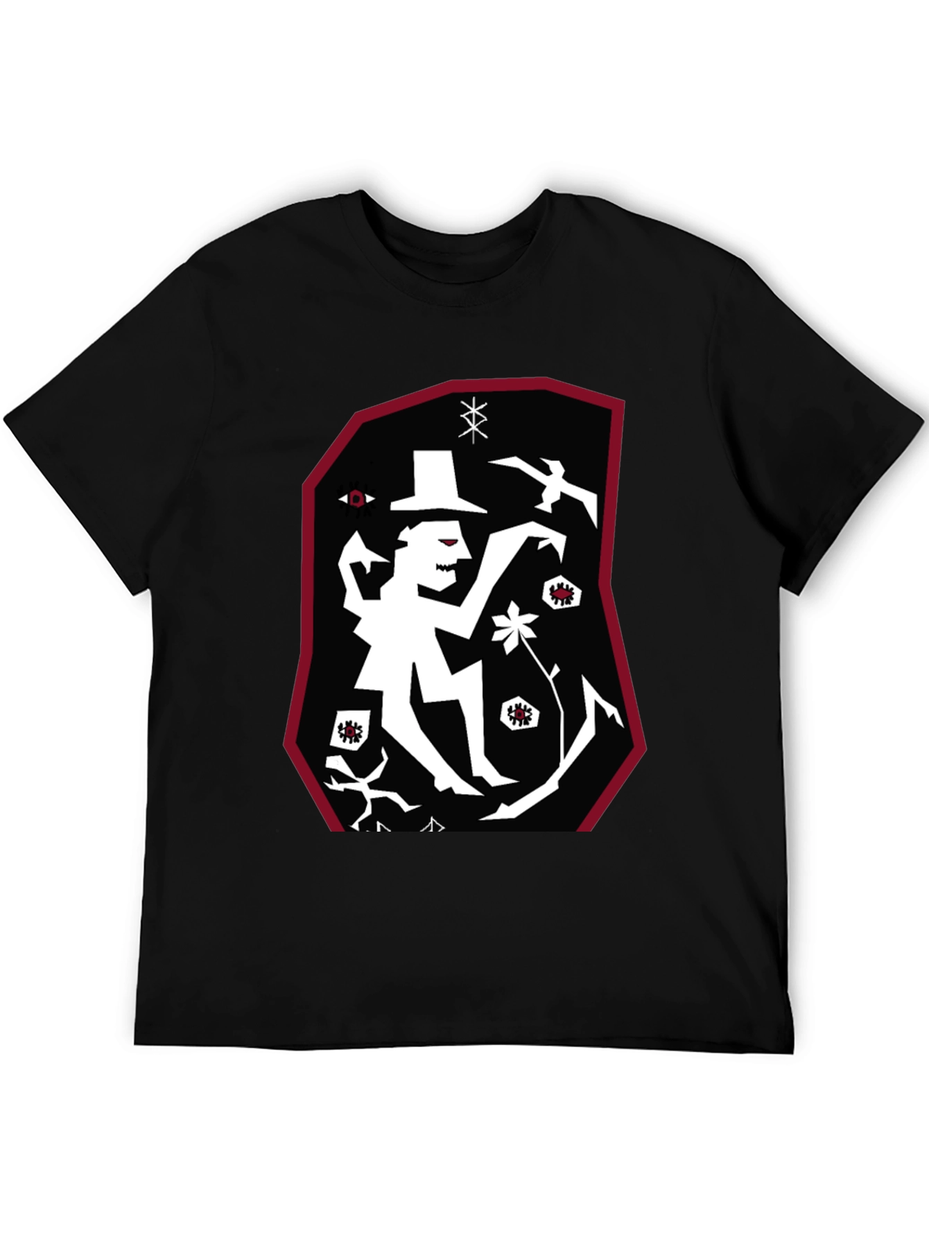Unique Graphic Print T-Shirt - Eye-Catching Design