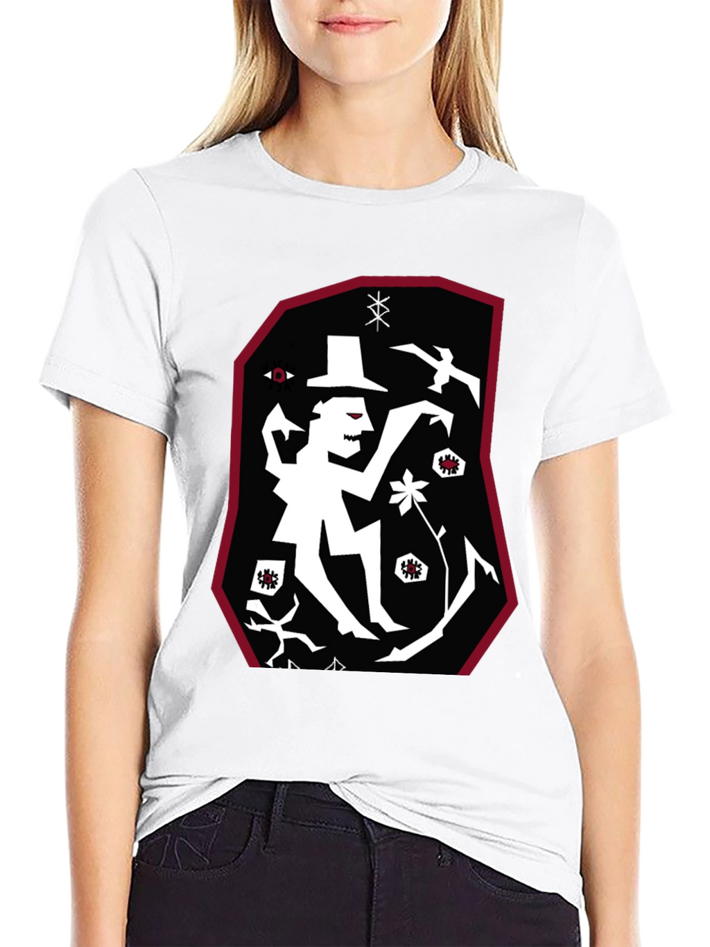 Unique Graphic Print T-Shirt - Eye-Catching Design