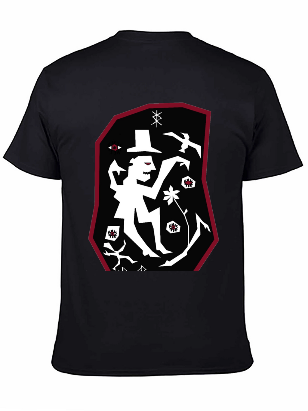 Unique Graphic Print T-Shirt - Eye-Catching Design