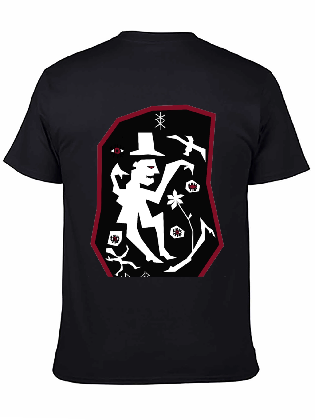 Unique Graphic Print T-Shirt - Eye-Catching Design