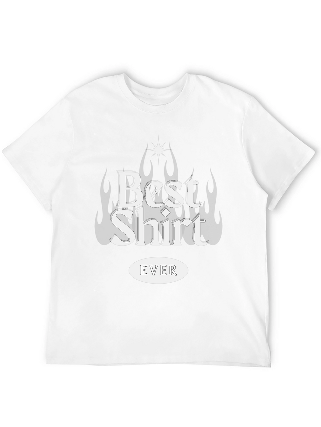 Best Shirt Ever - Graphic Print T-Shirt