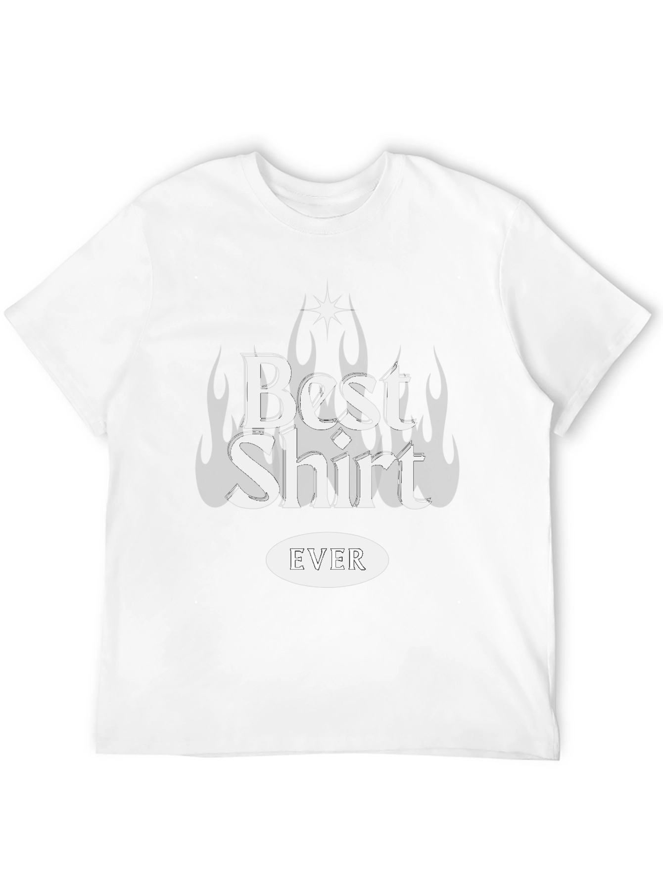 Best Shirt Ever - Graphic Print T-Shirt