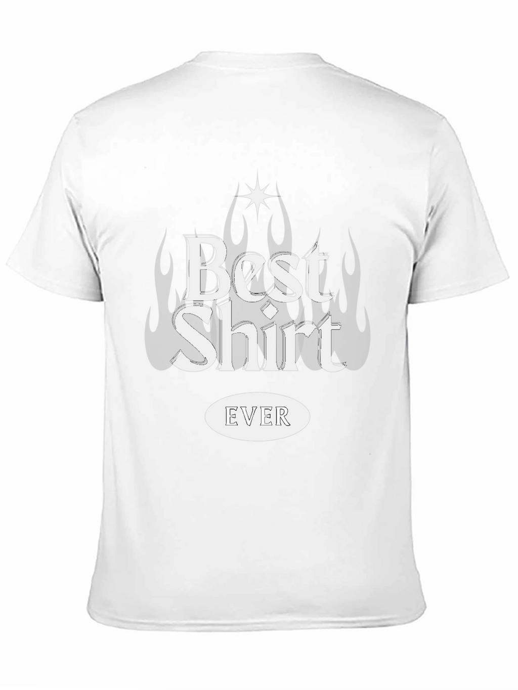 Best Shirt Ever - Graphic Print T-Shirt