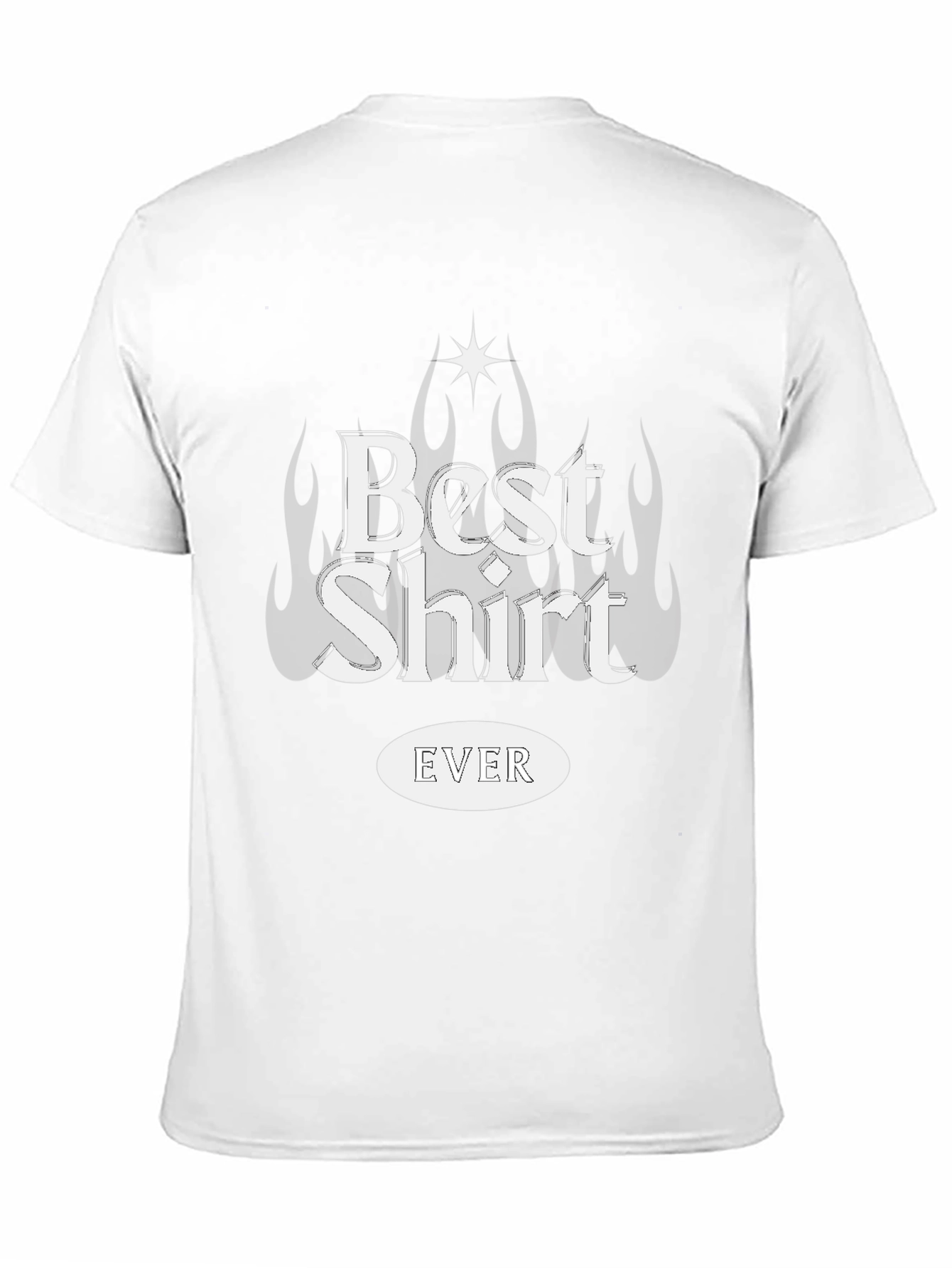 Best Shirt Ever - Graphic Print T-Shirt
