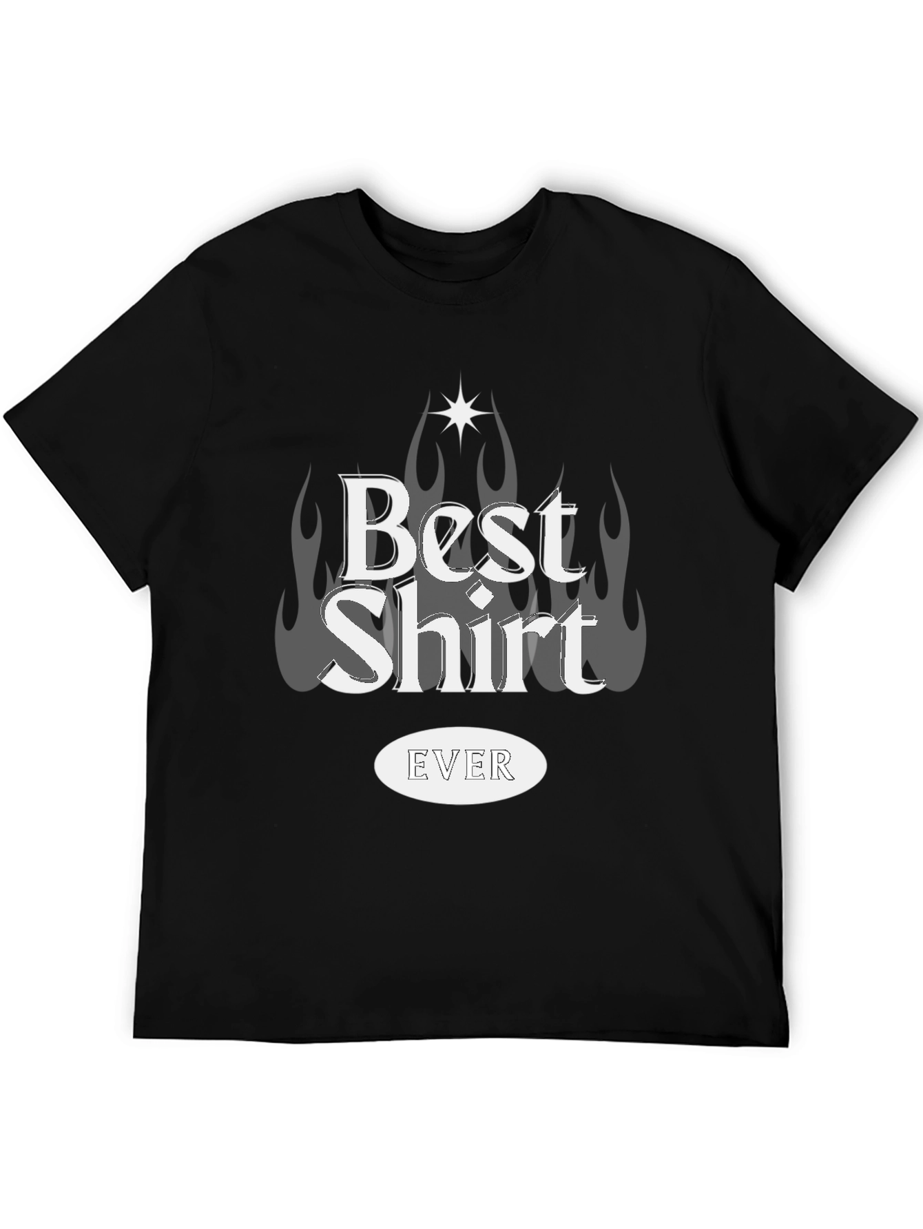 Best Shirt Ever - Graphic Print T-Shirt