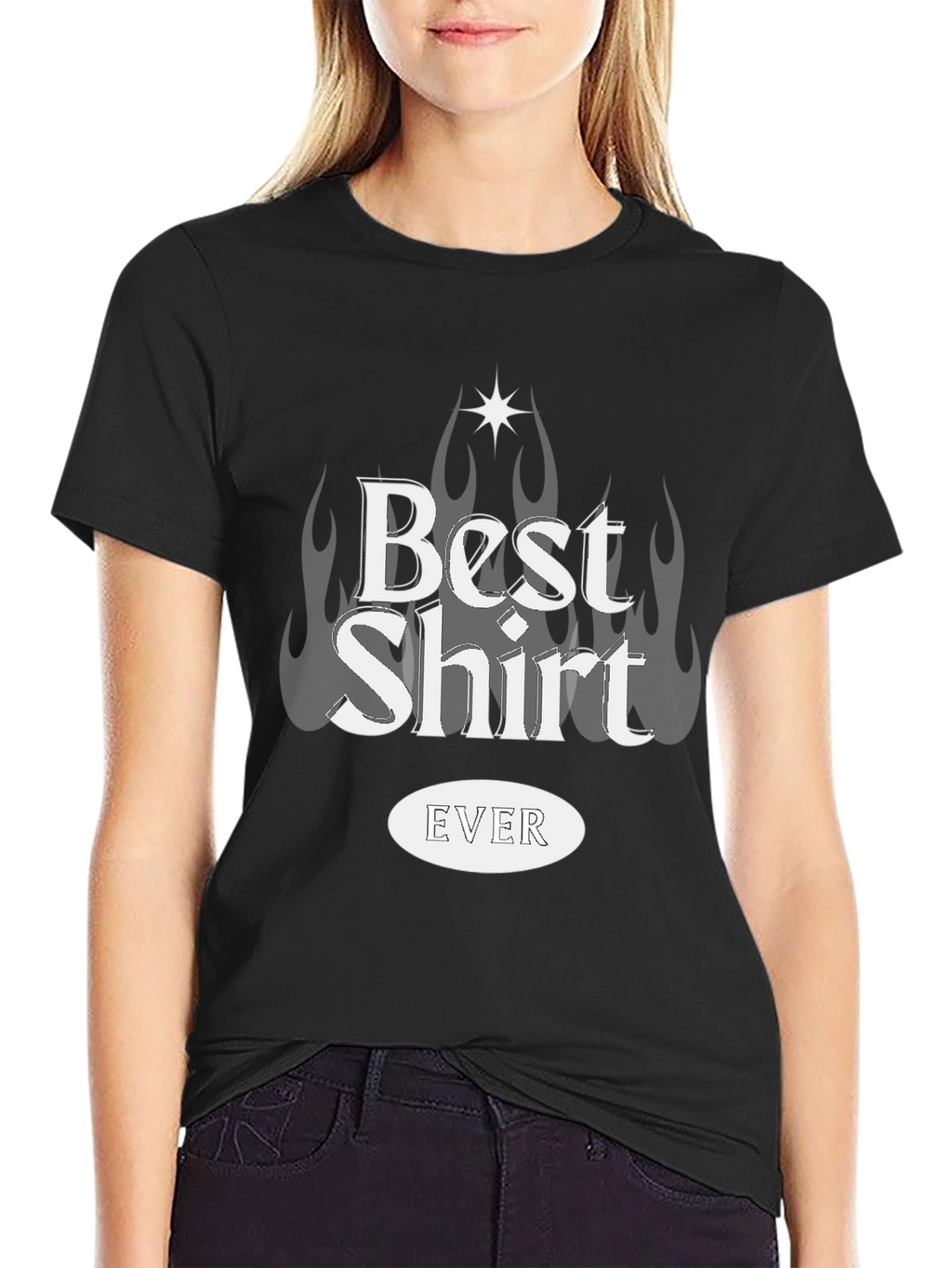 Best Shirt Ever - Graphic Print T-Shirt