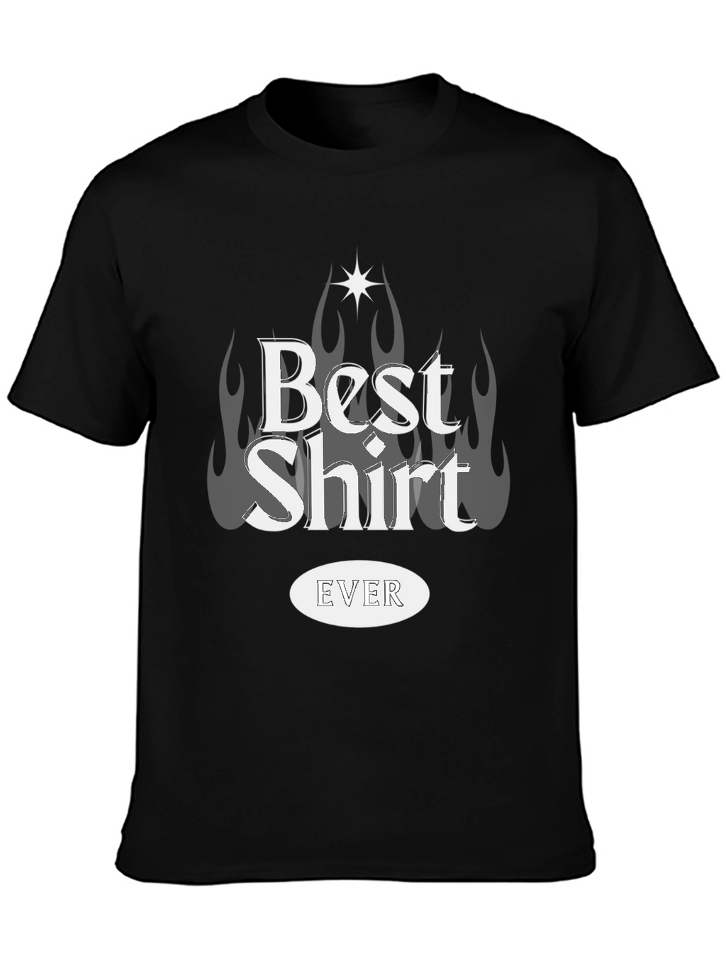 Best Shirt Ever - Graphic Print T-Shirt